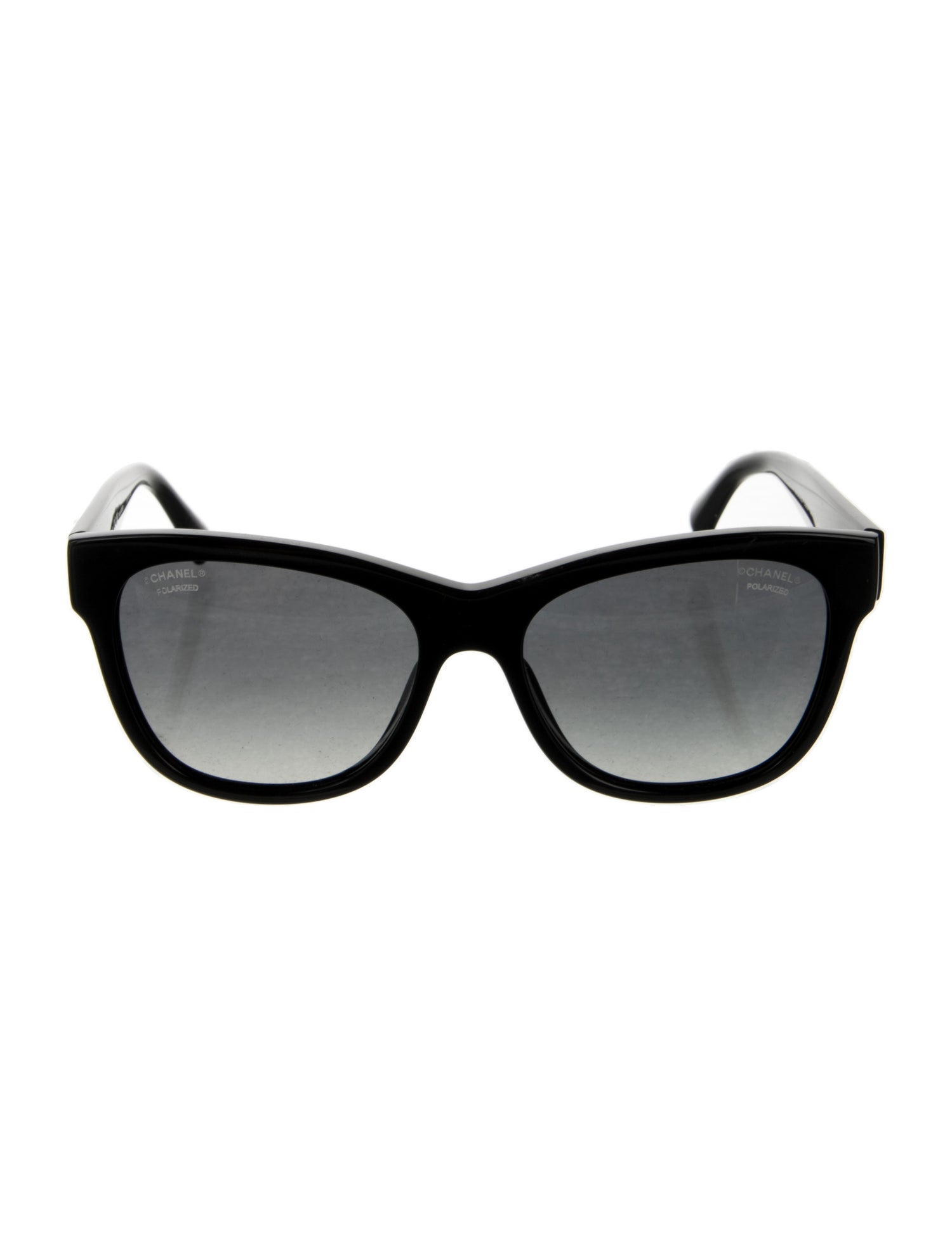 Chanel Interlocking CC Logo Wayfarer Sunglasses