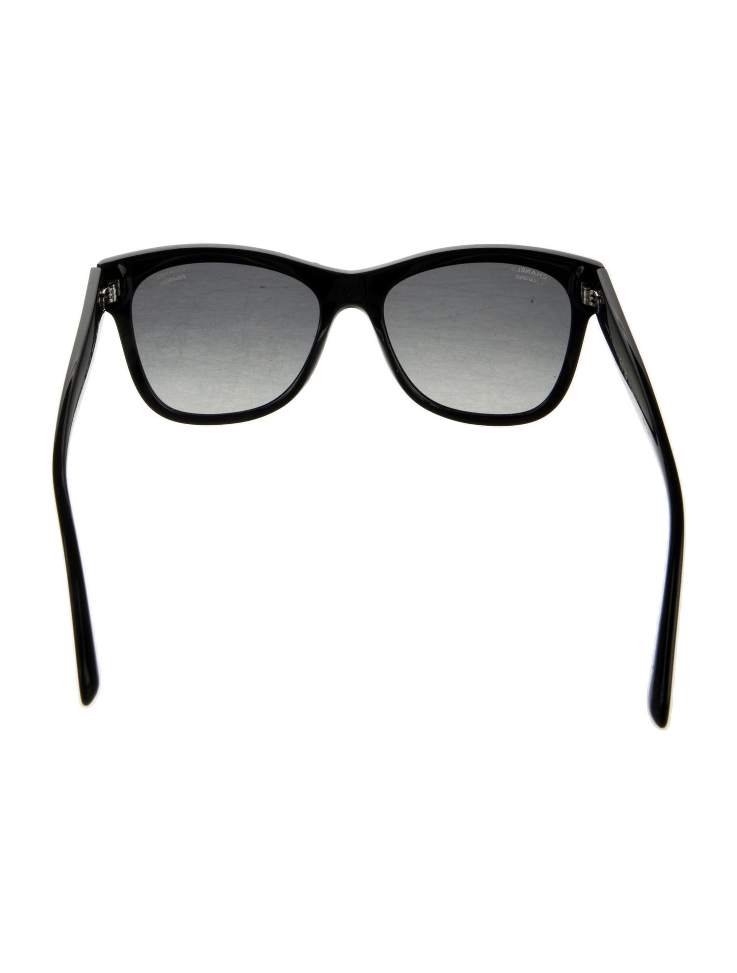Chanel Interlocking CC Logo Wayfarer Sunglasses