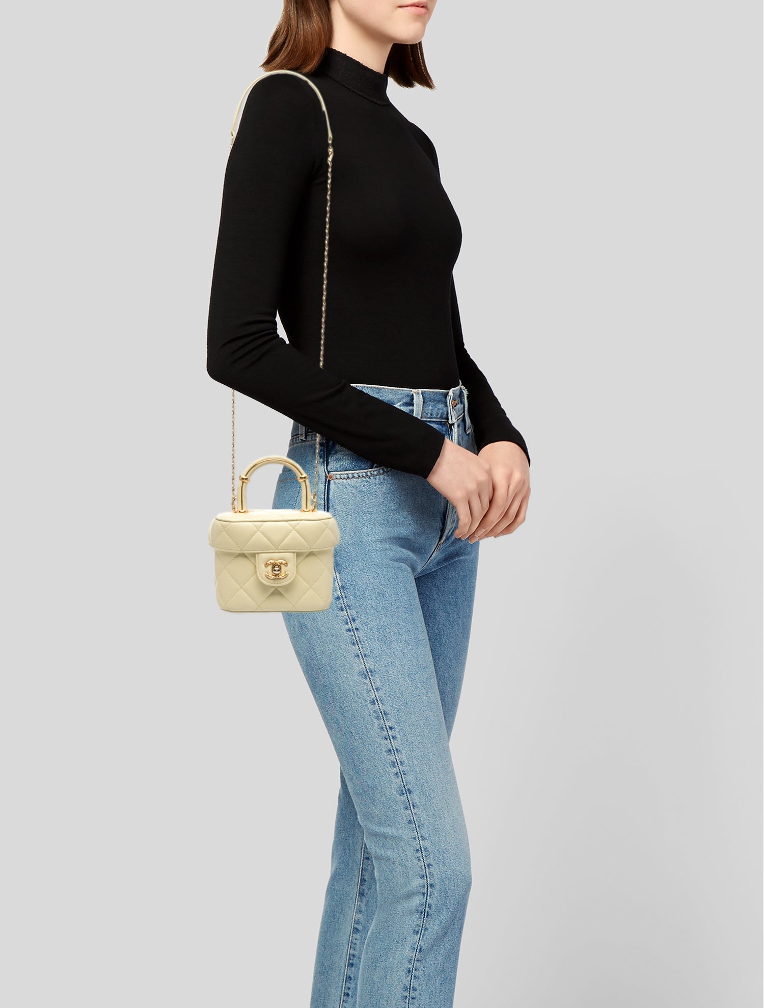 Chanel Small Crush Top Handle Vanity Case