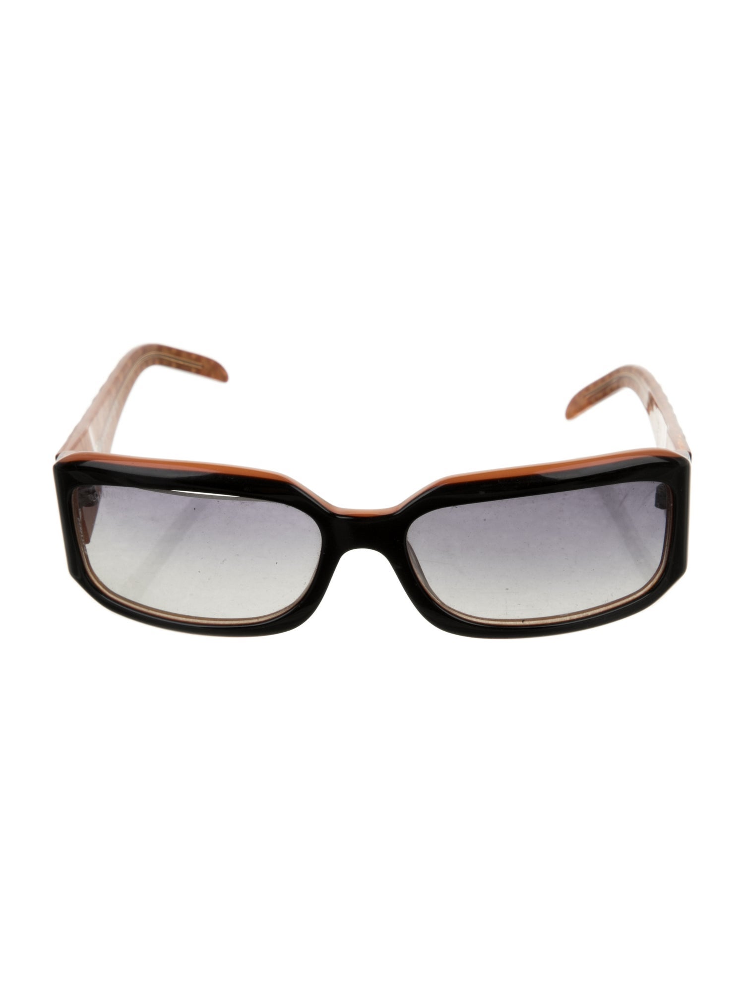 Chanel Quilted Pattern Square Sunglasses