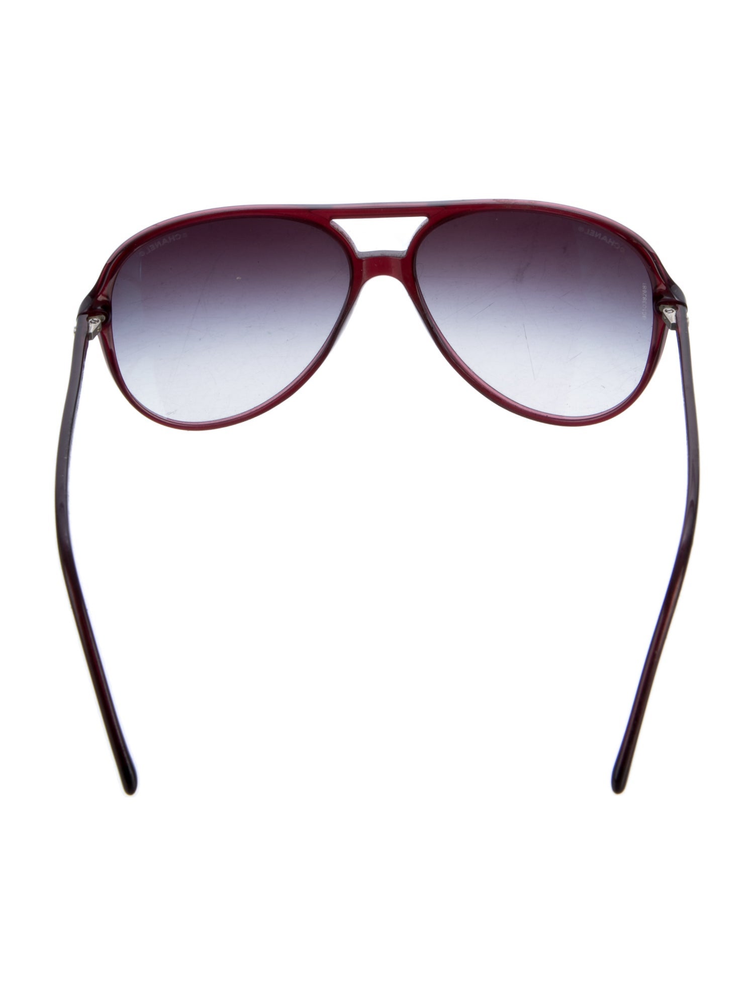 Chanel Interlocking CC Logo Aviator Sunglasses