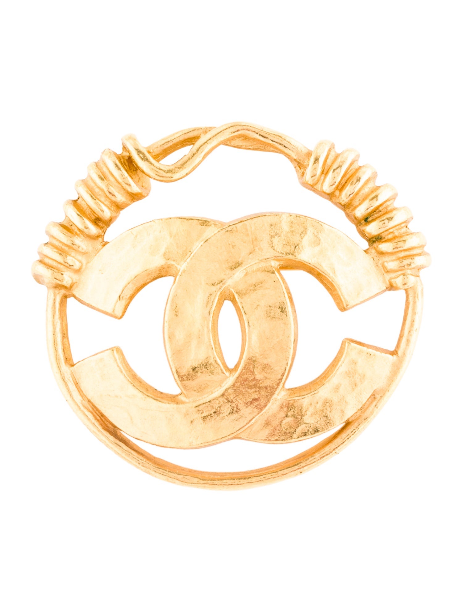 Chanel Vintage CC Brooch