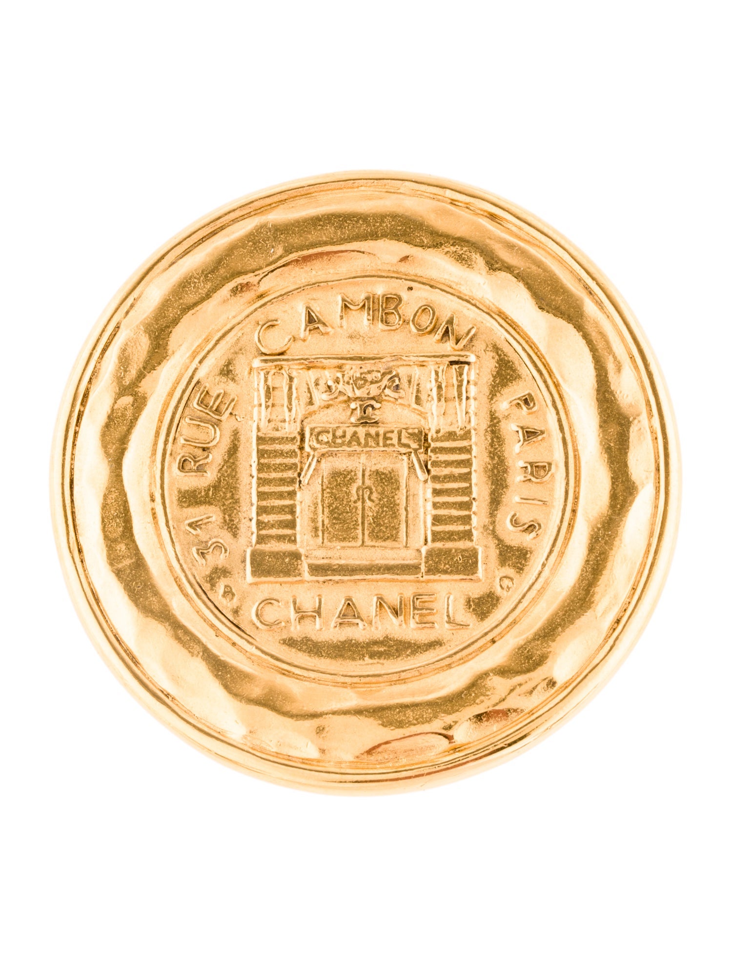 Chanel Vintage 31 Rue Cambon Brooch