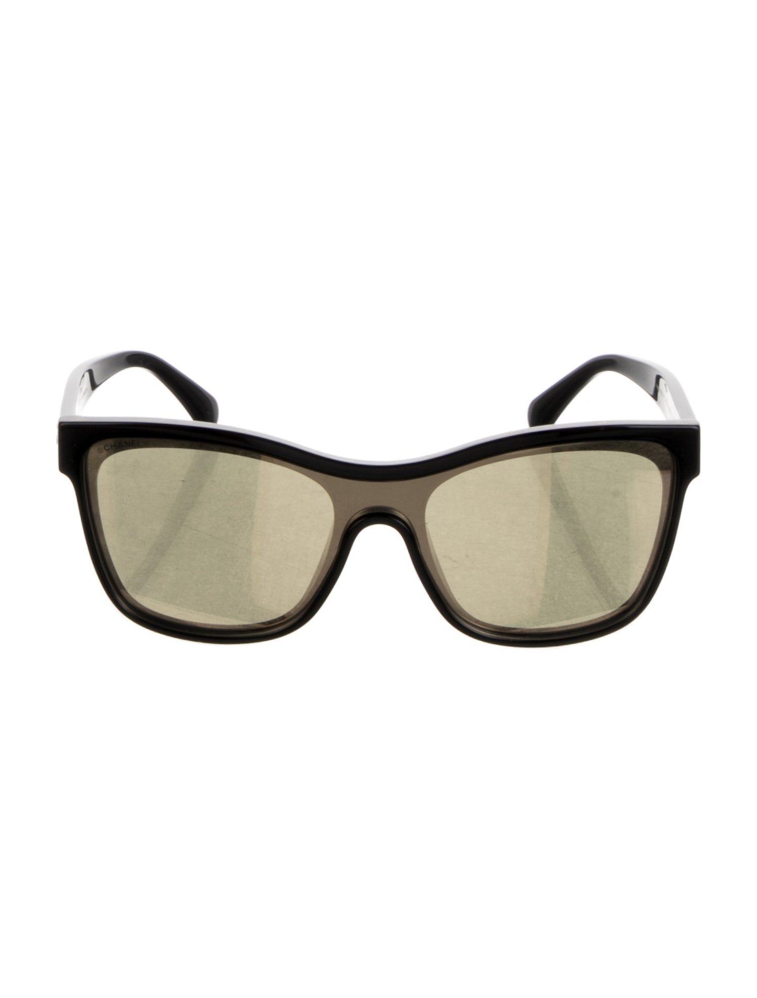 Chanel Interlocking CC Logo Wayfarer Sunglasses