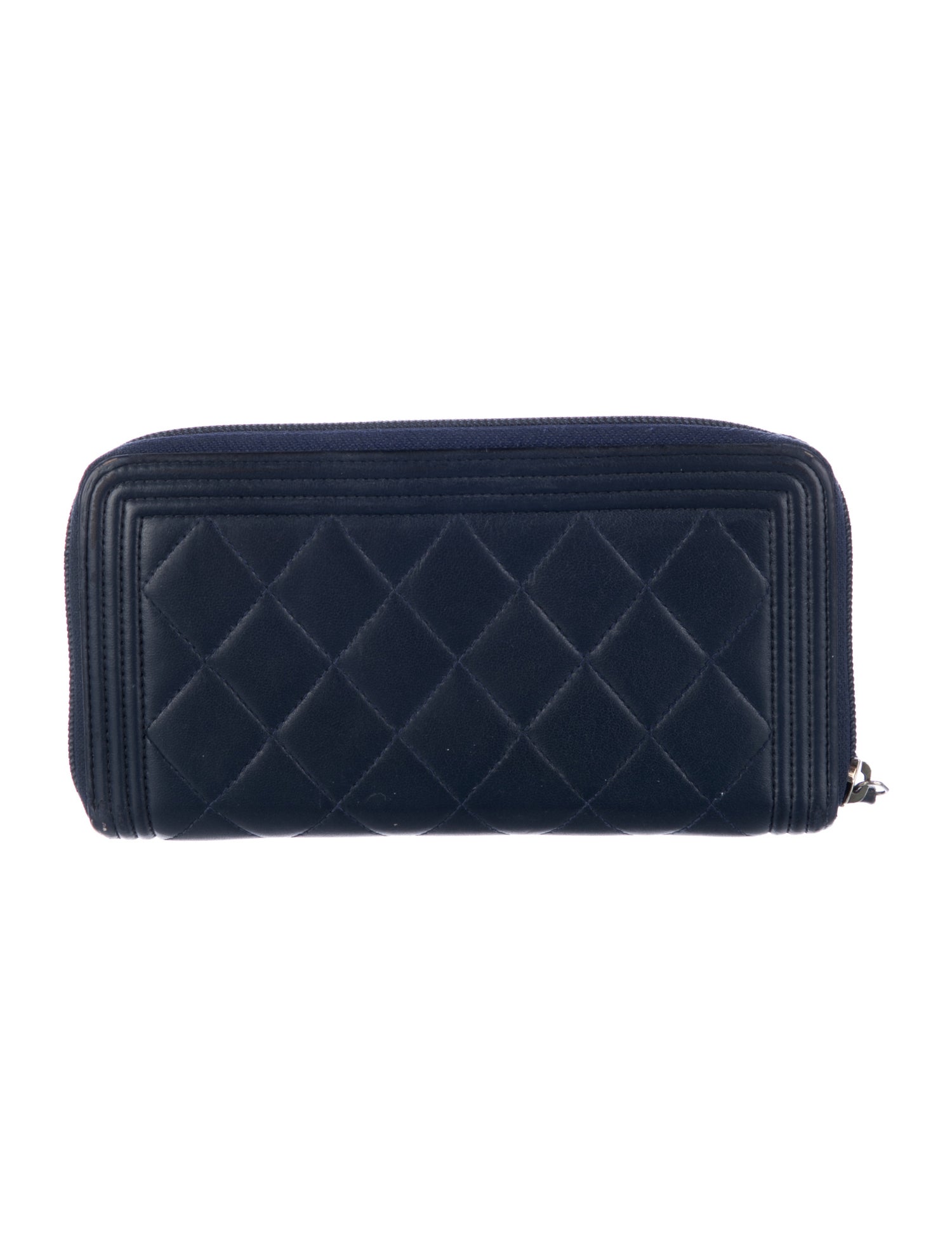 Chanel 2015-2016 Interlocking CC Logo Continental Wallet