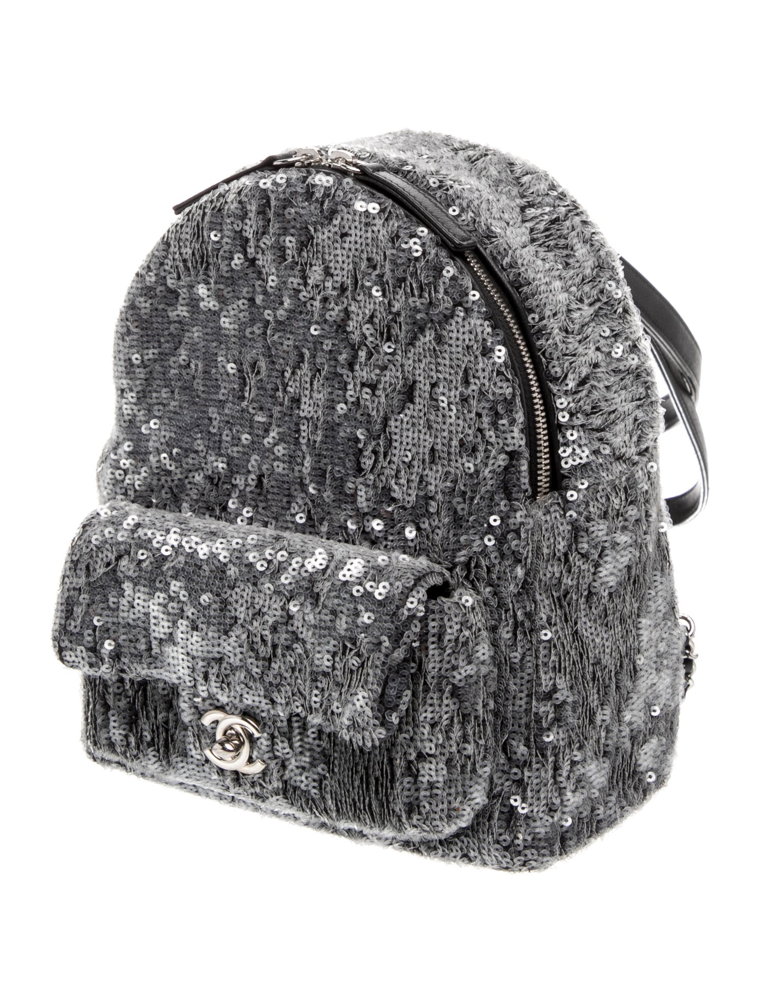 Chanel Sequin Waterfall Backpack