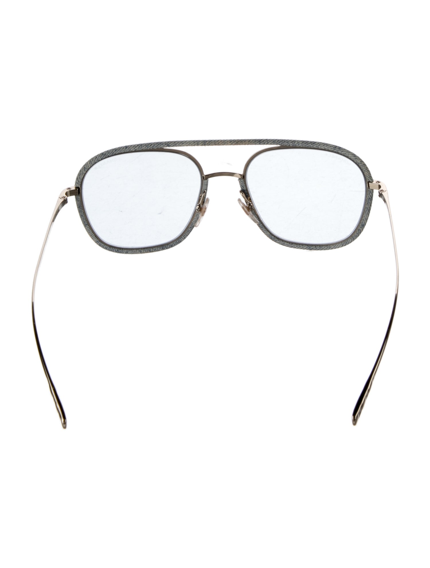 Chanel Interlocking CC Logo Square Sunglasses