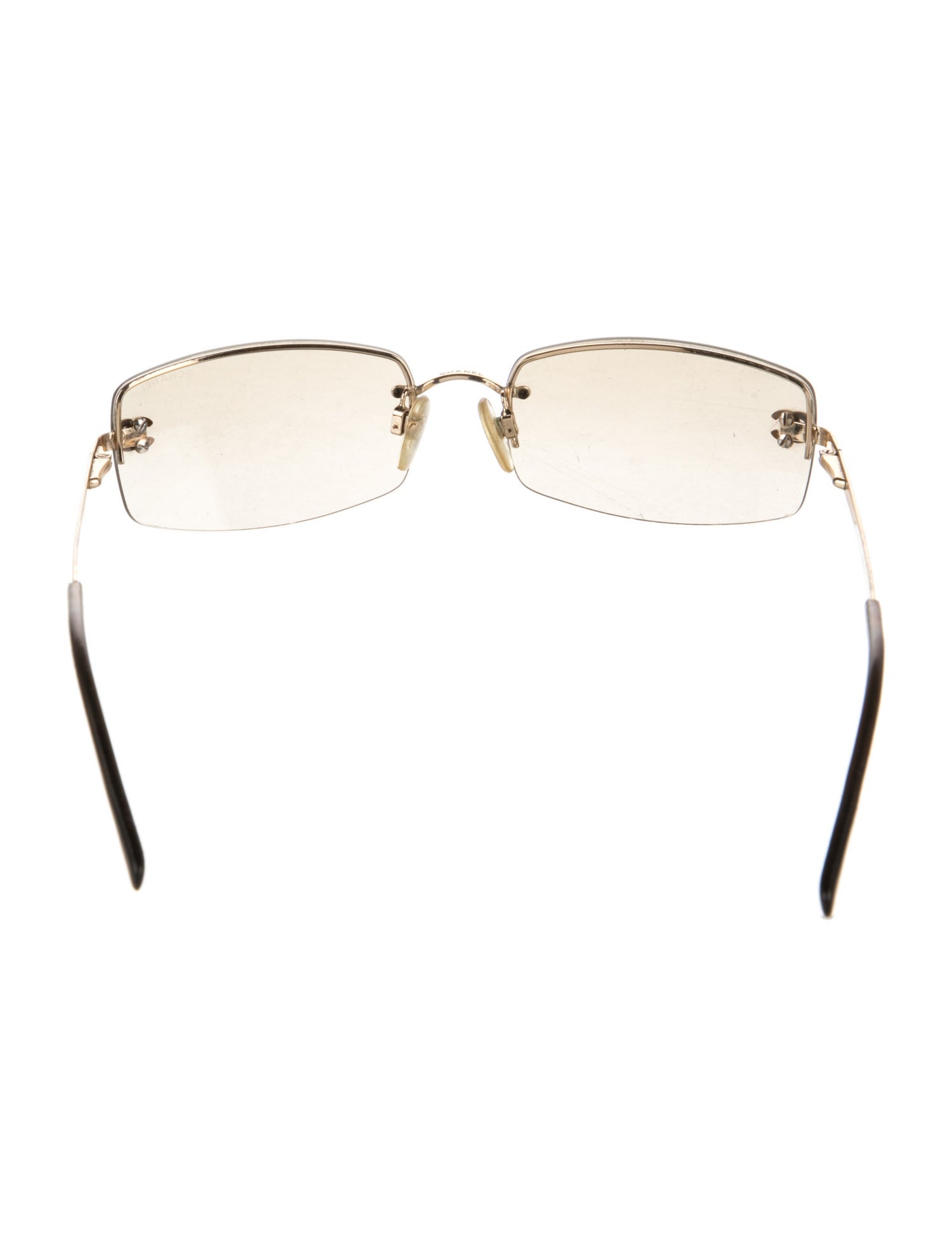 Chanel Interlocking CC Logo Square Sunglasses