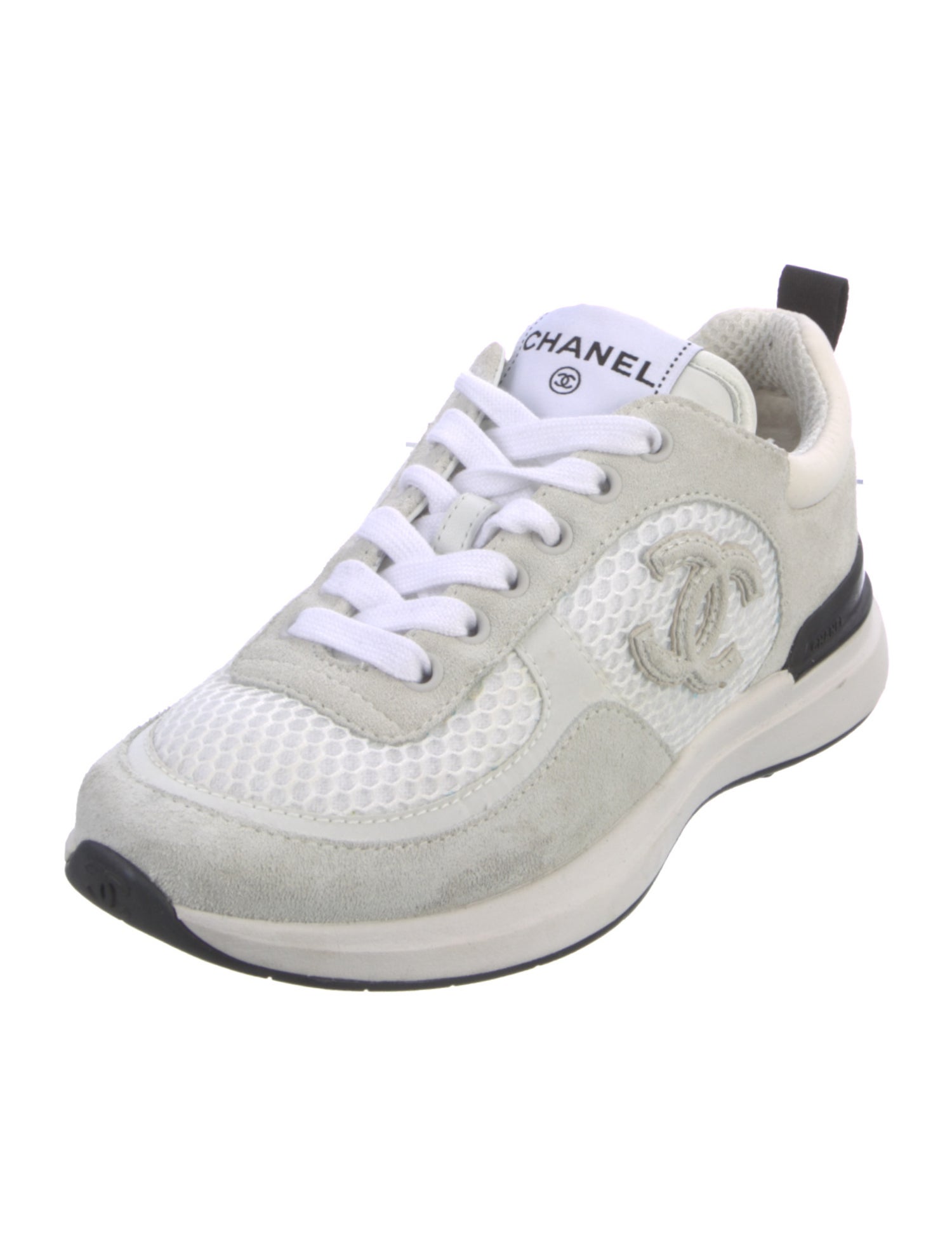 Chanel 2022 Interlocking CC Logo Sneakers