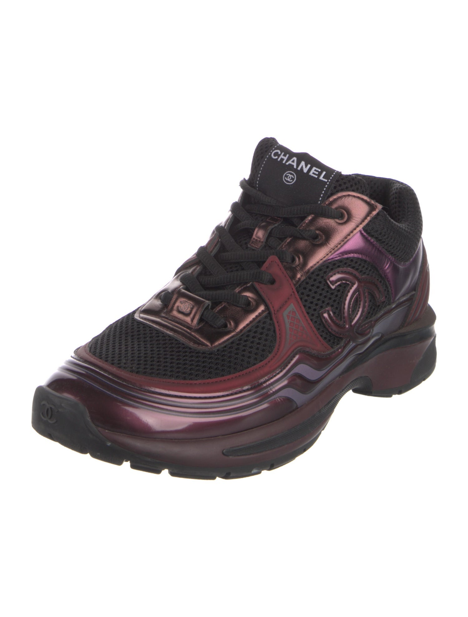 Chanel 2023 Interlocking CC Logo Sneakers