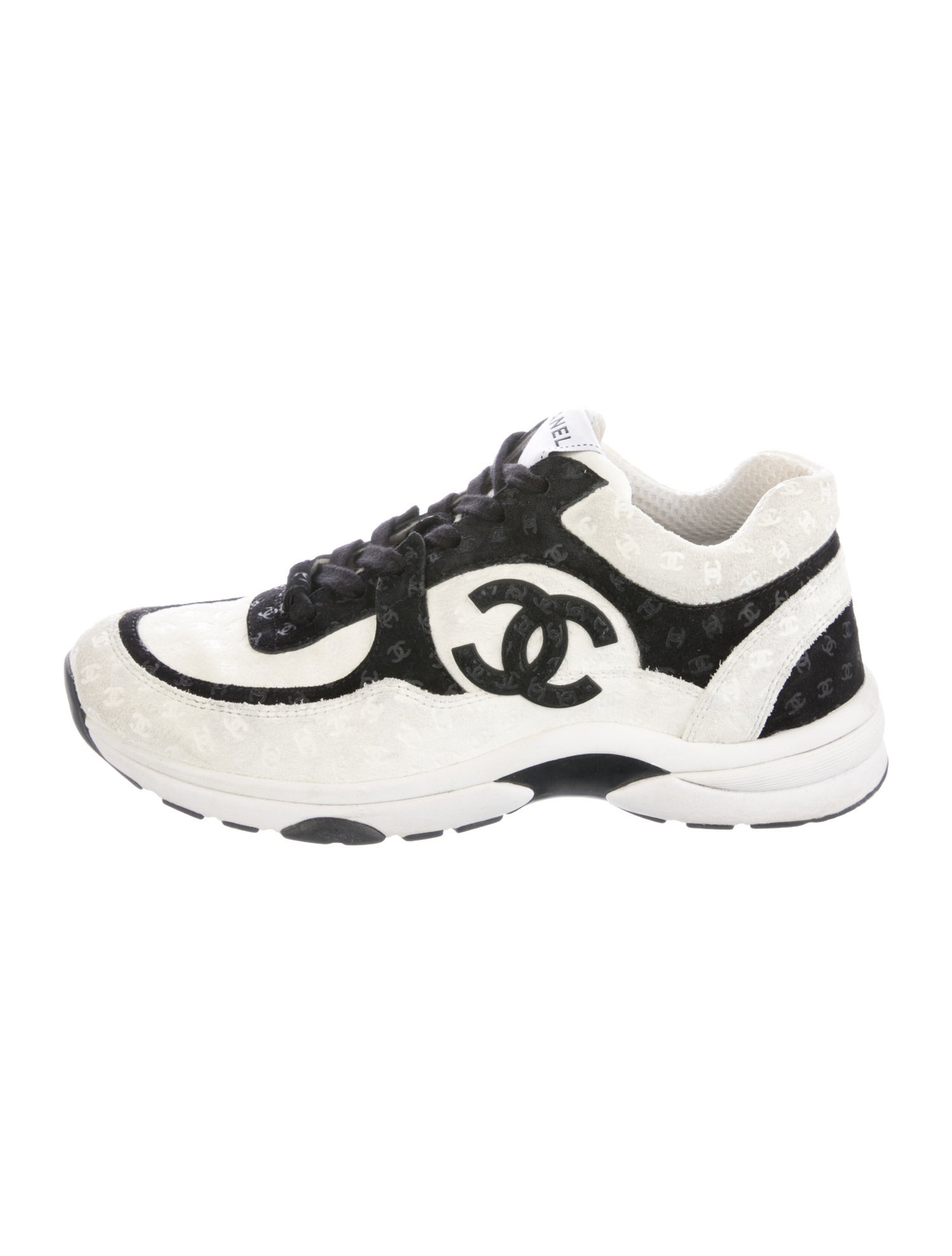 Chanel 2019 Interlocking CC Logo Sneakers