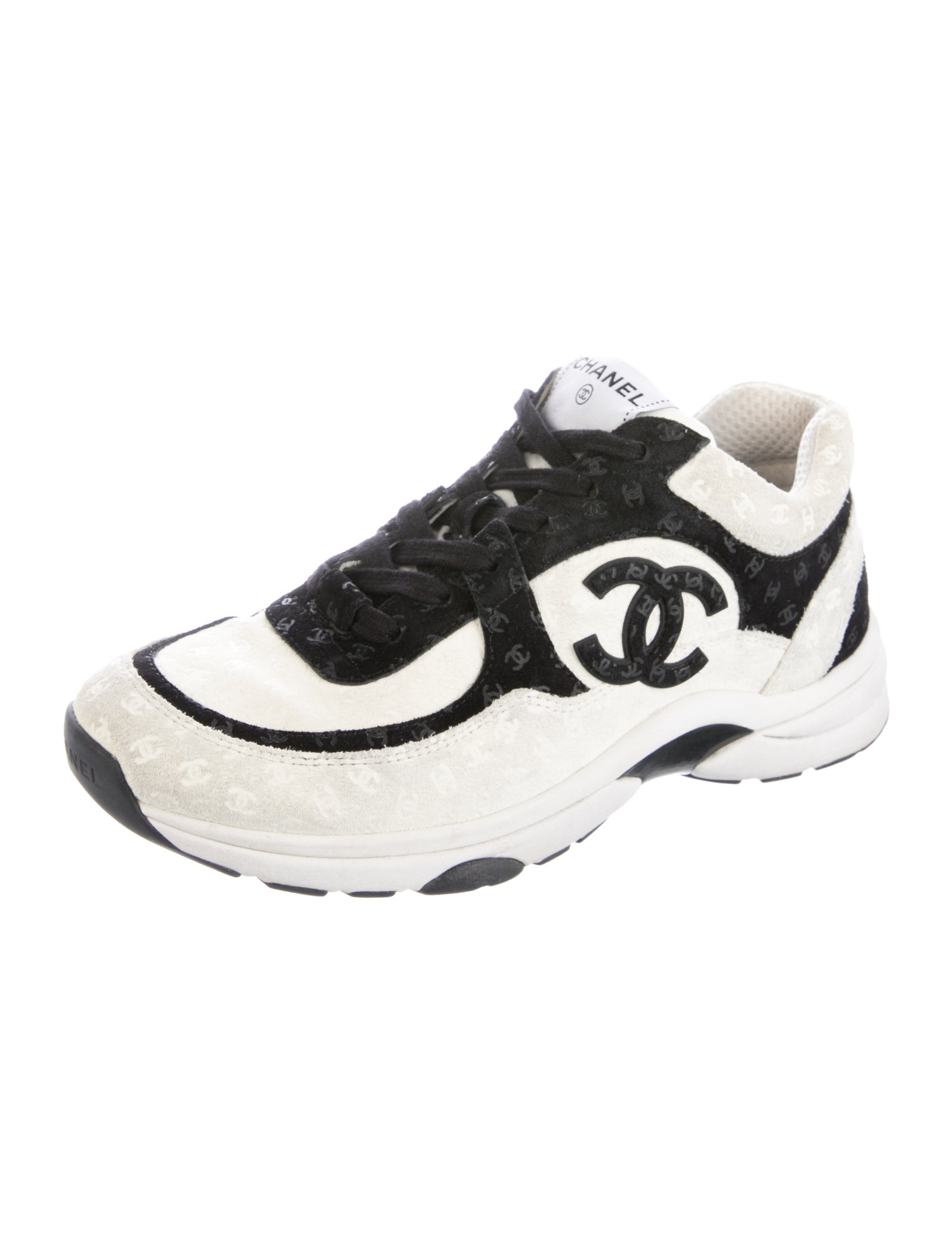 Chanel 2019 Interlocking CC Logo Sneakers