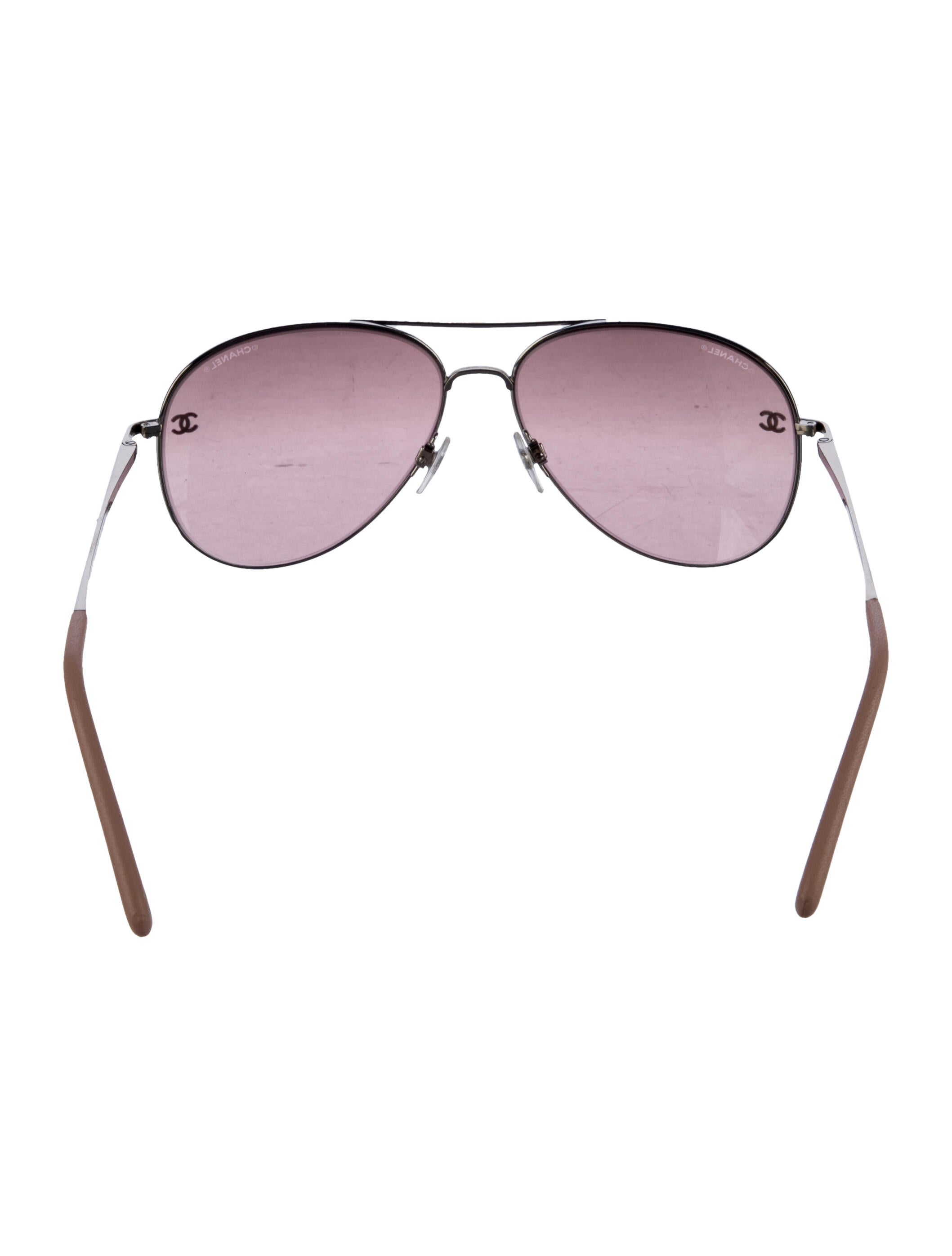 Chanel Interlocking CC Logo Aviator Sunglasses