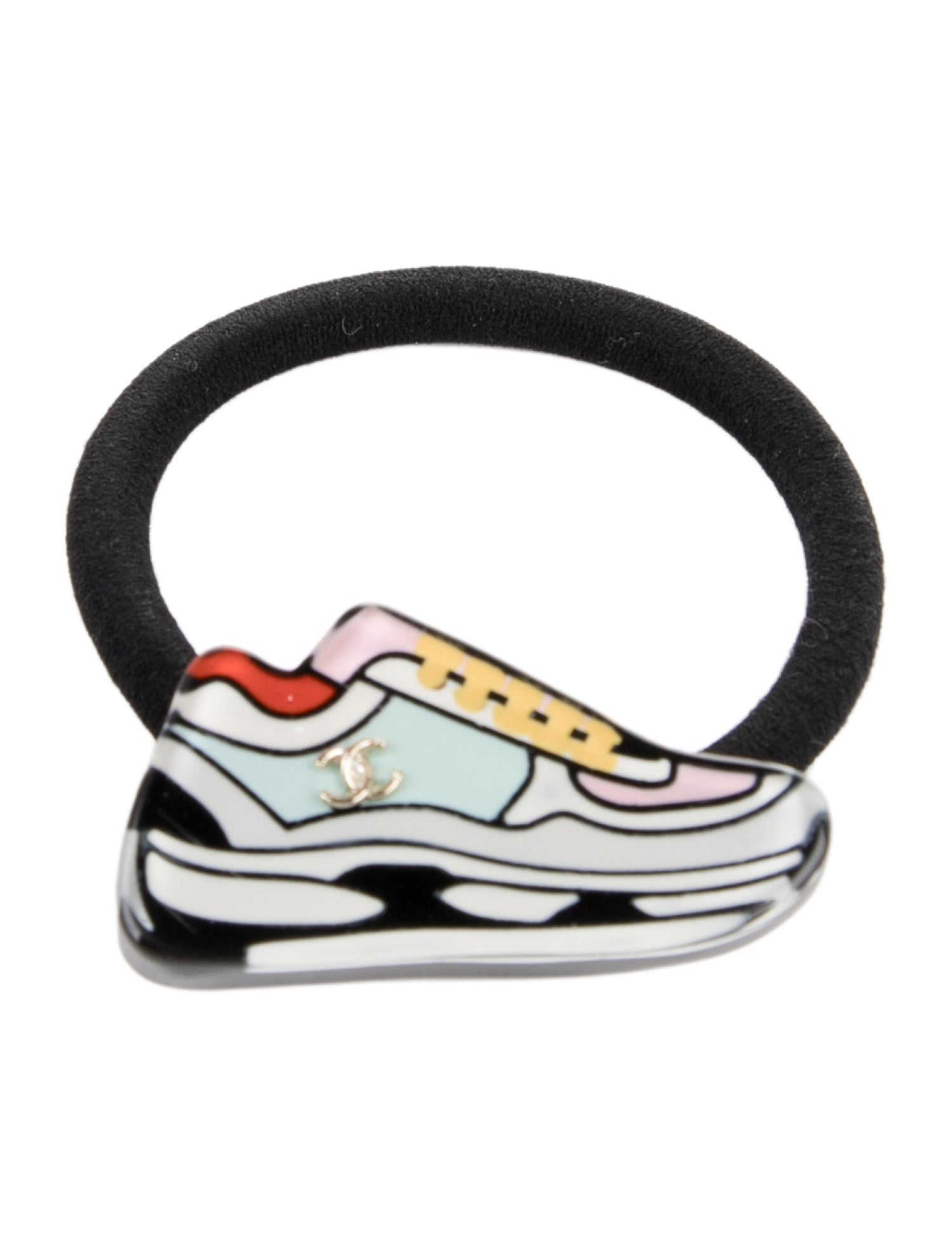 Chanel Resin Sneaker Hair Tie