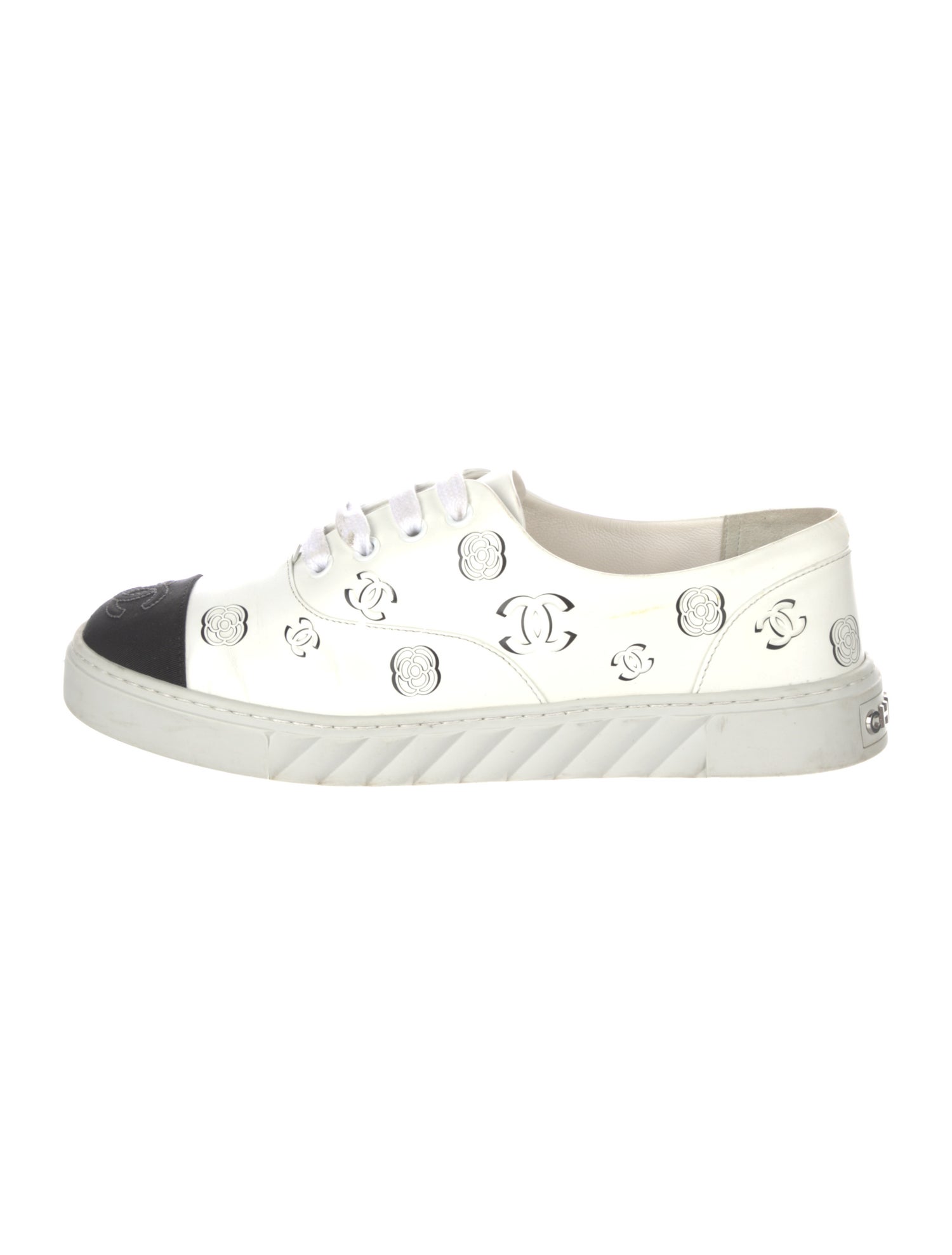 Chanel 2023 Interlocking CC Logo Sneakers