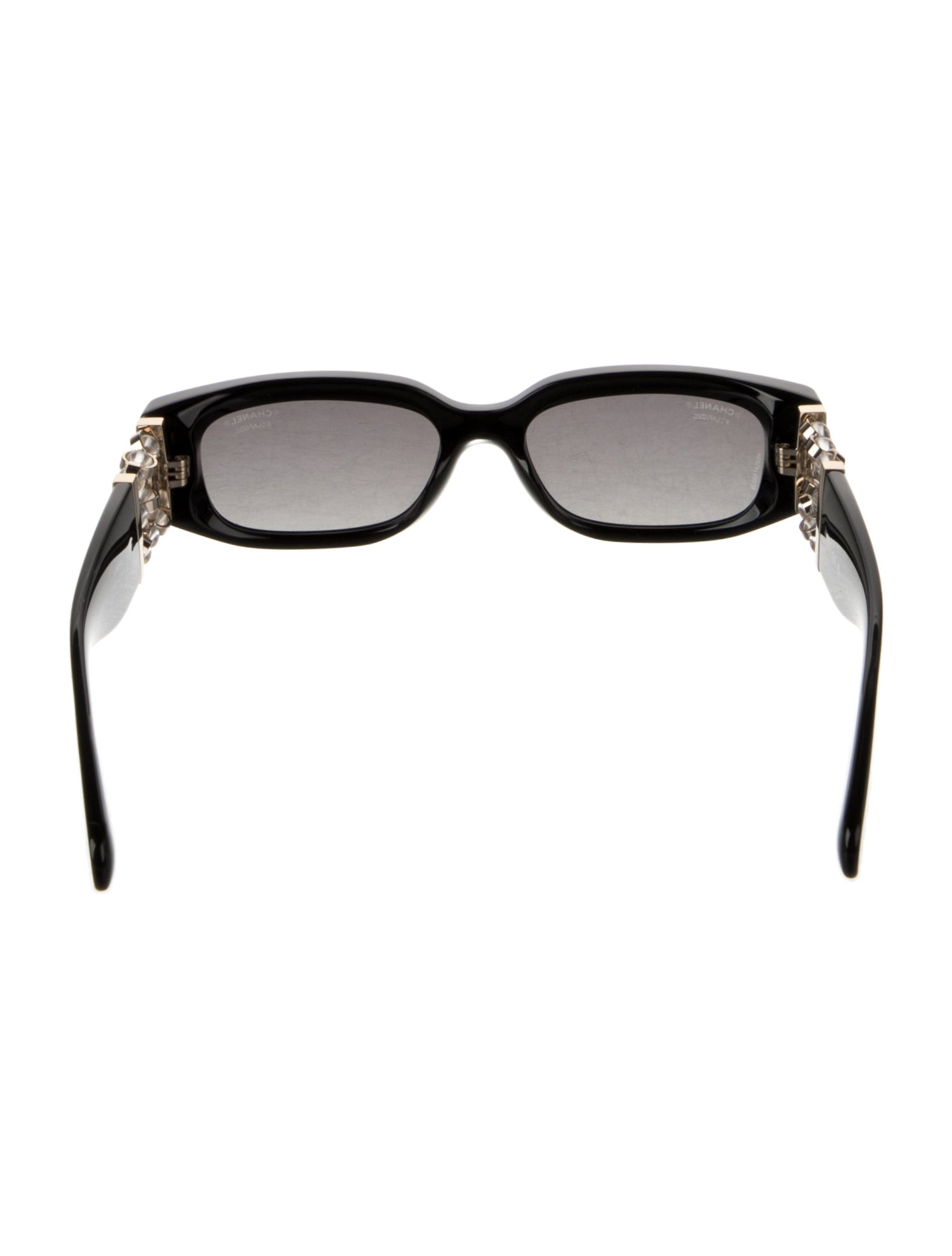 Chanel Interlocking CC Logo Square Sunglasses