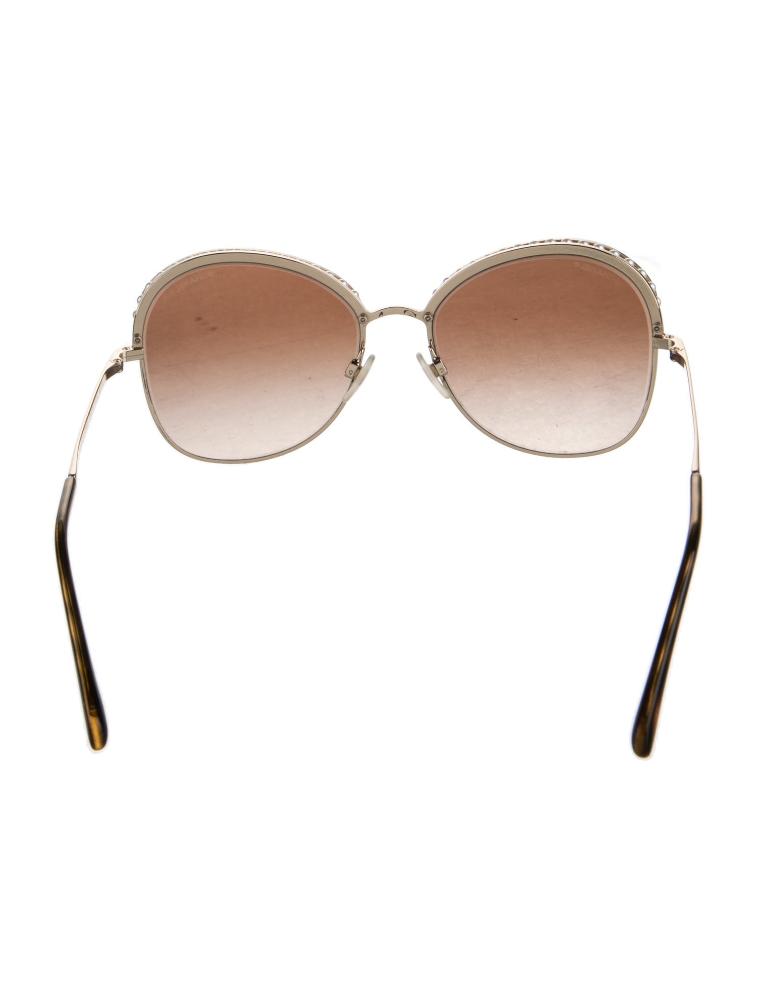 Chanel Interlocking CC Logo Oversize Sunglasses