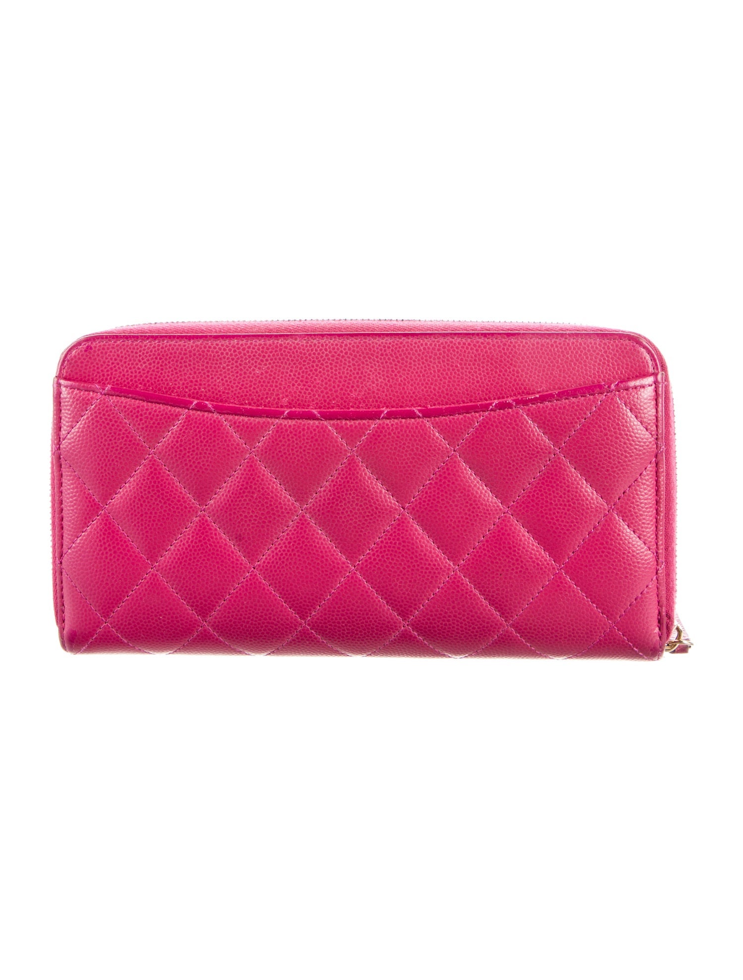 Chanel Interlocking CC Logo Continental Wallet