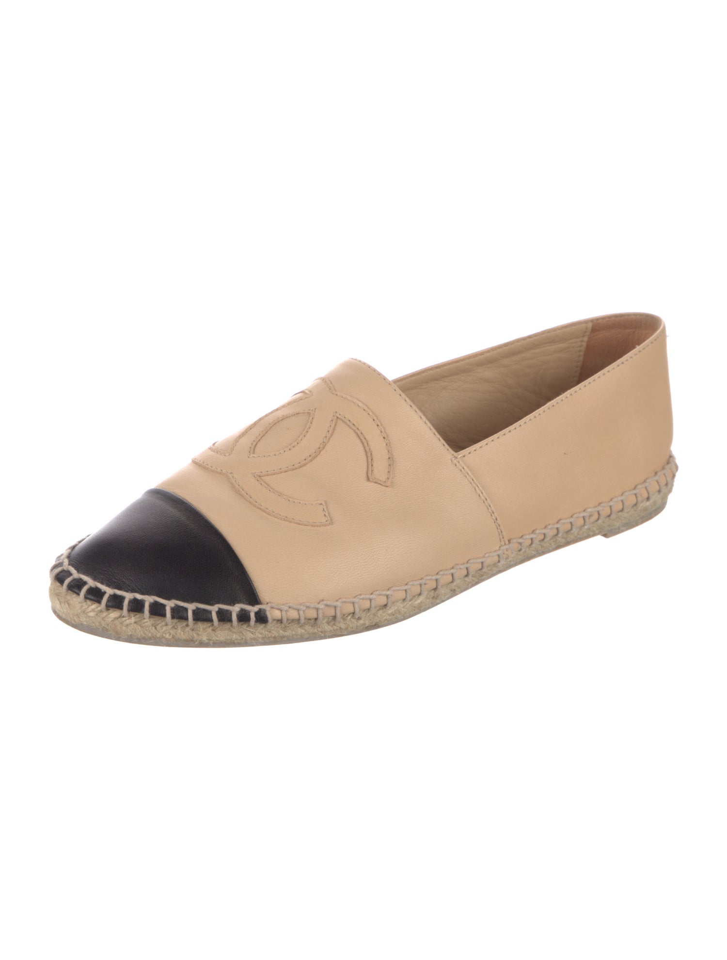 Chanel 2013 Interlocking CC Logo Espadrilles