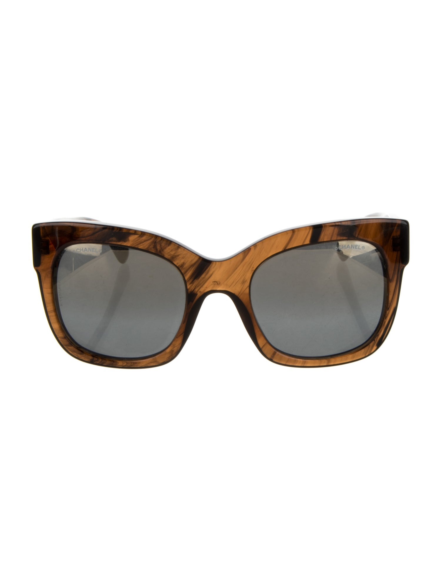 Chanel Interlocking CC Logo Oversize Sunglasses