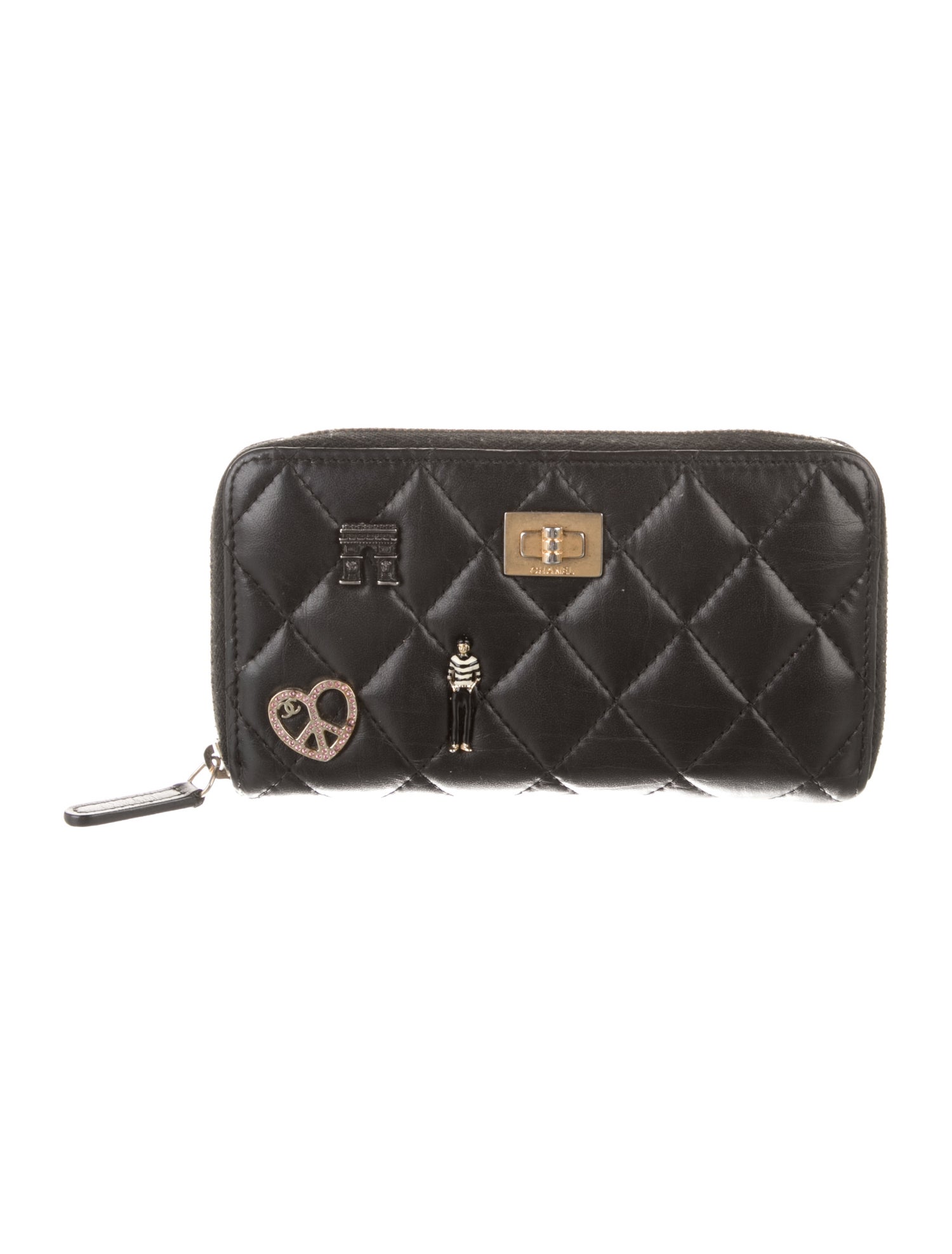 Chanel 2017-2018 Lucky Charms Reissue Continental Wallet