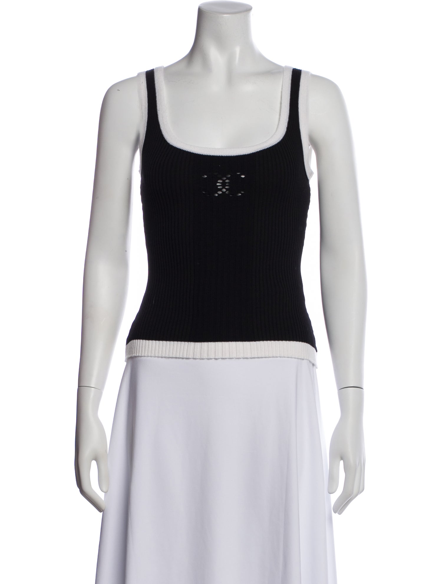 Chanel 2025 Scoop Neck Top