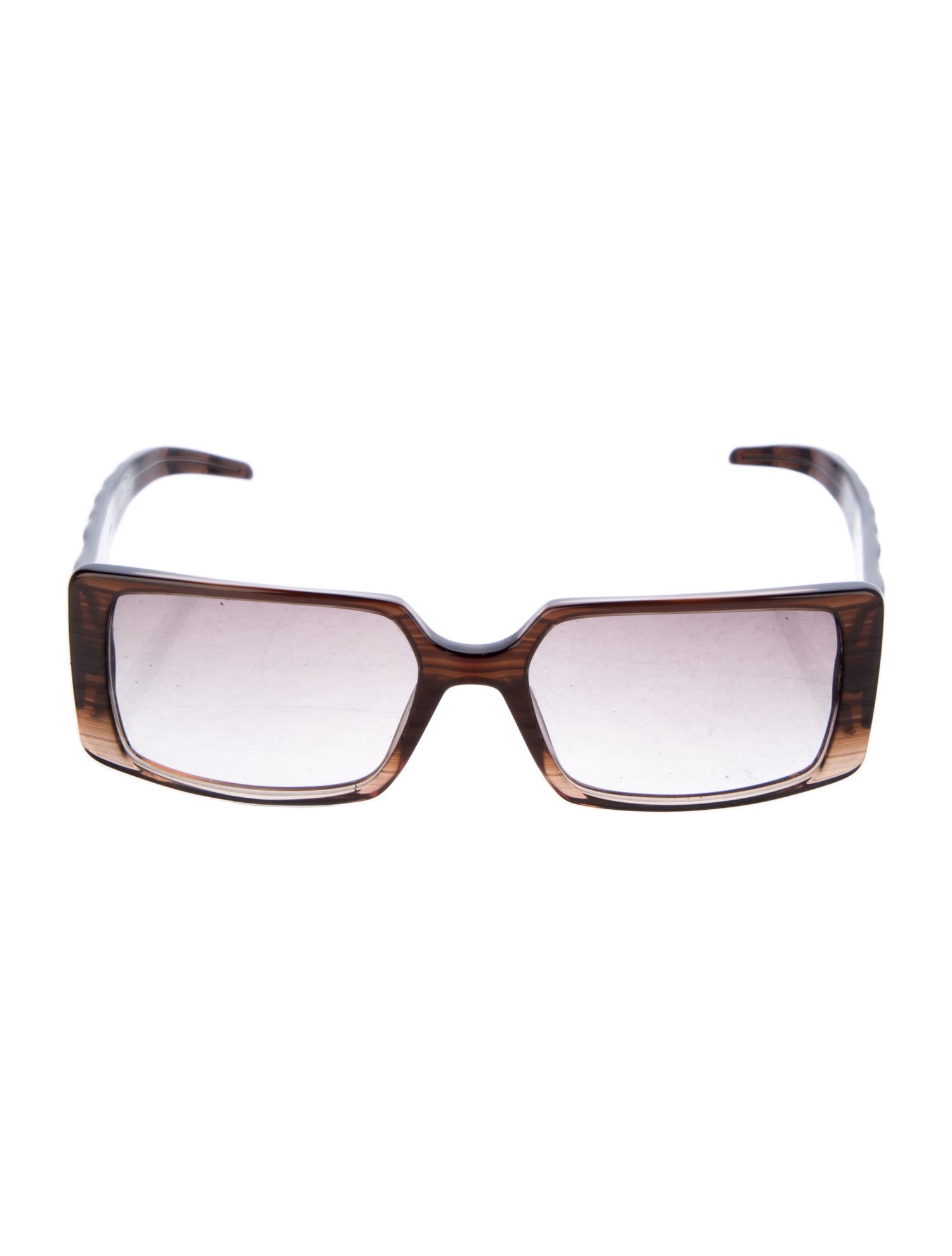 Chanel Interlocking CC Logo Square Sunglasses