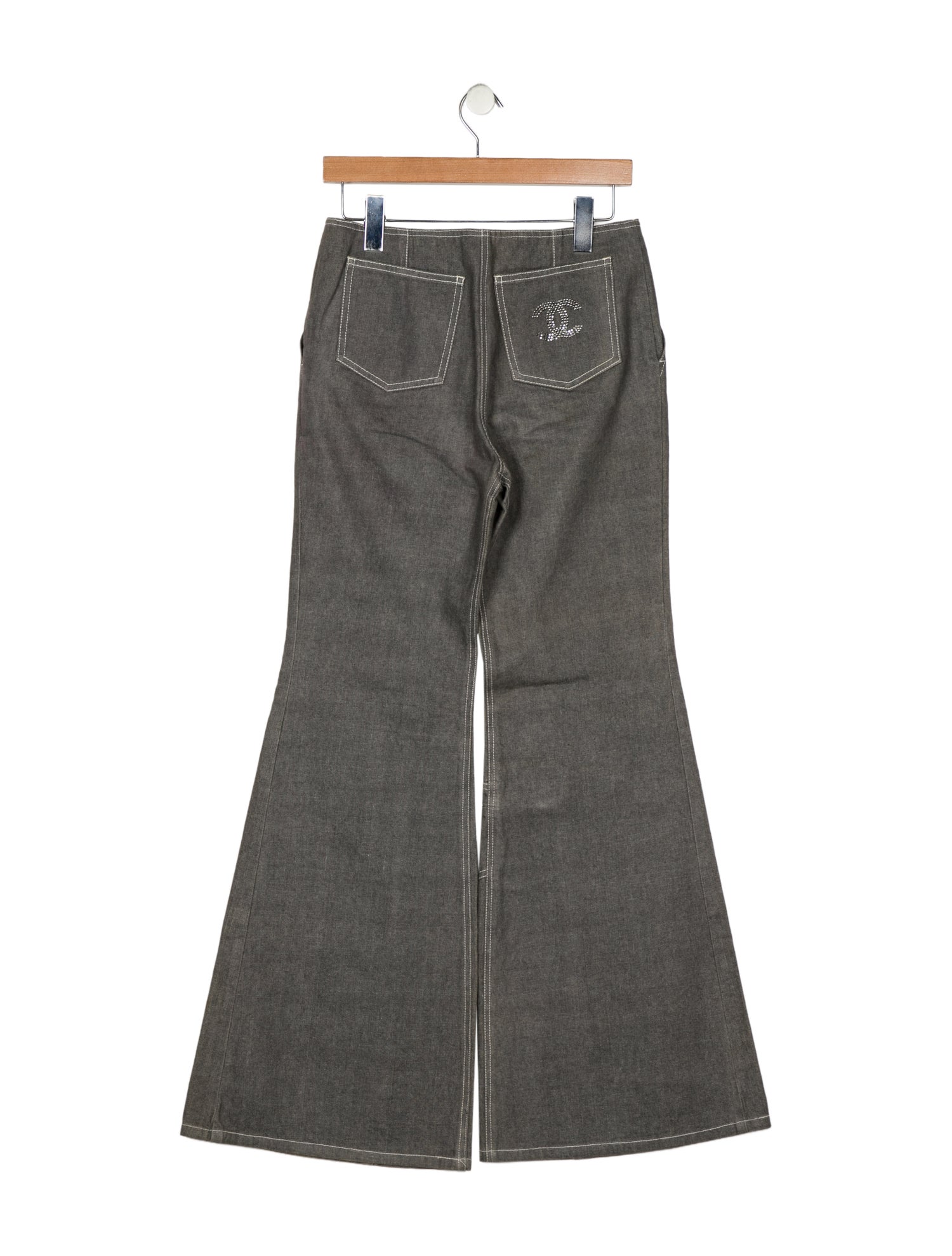 Chanel Vintage Wide Leg Jeans