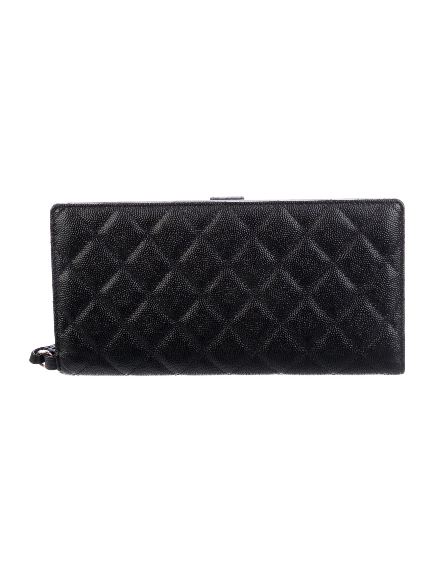 Chanel 2019 Interlocking CC Logo Wristlet