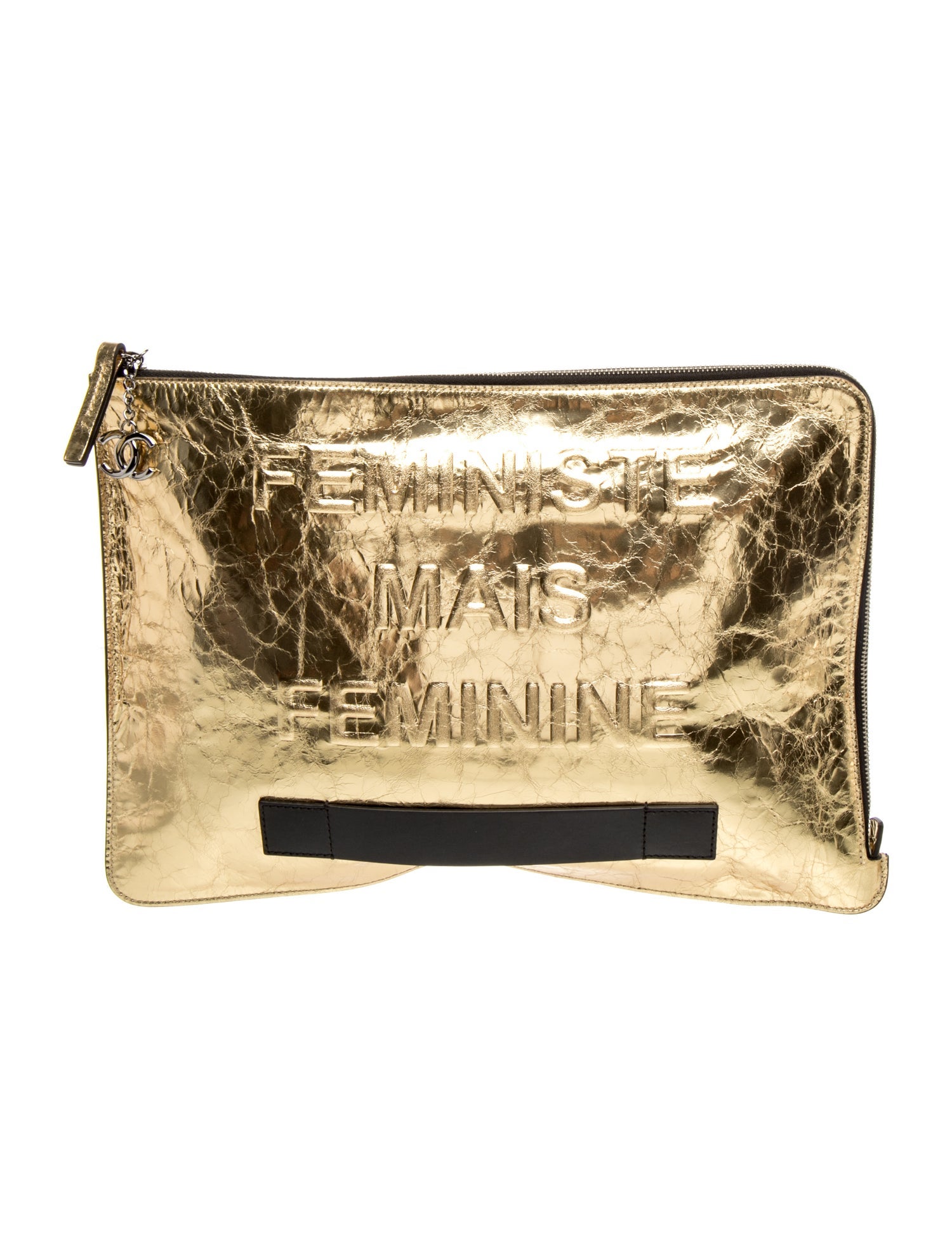 Chanel Feministe Mais Feminine Clutch