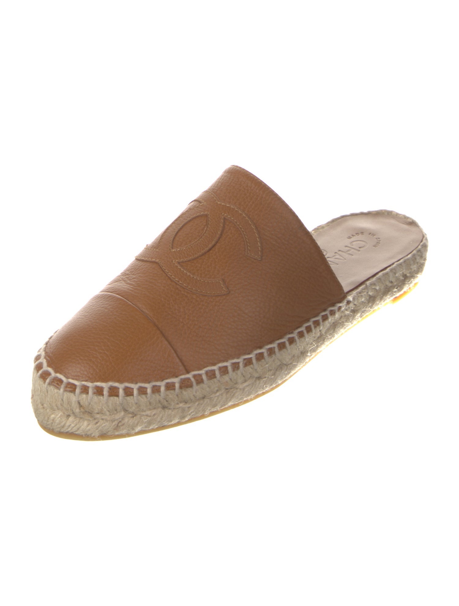 Chanel 2020 Interlocking CC Logo Espadrilles