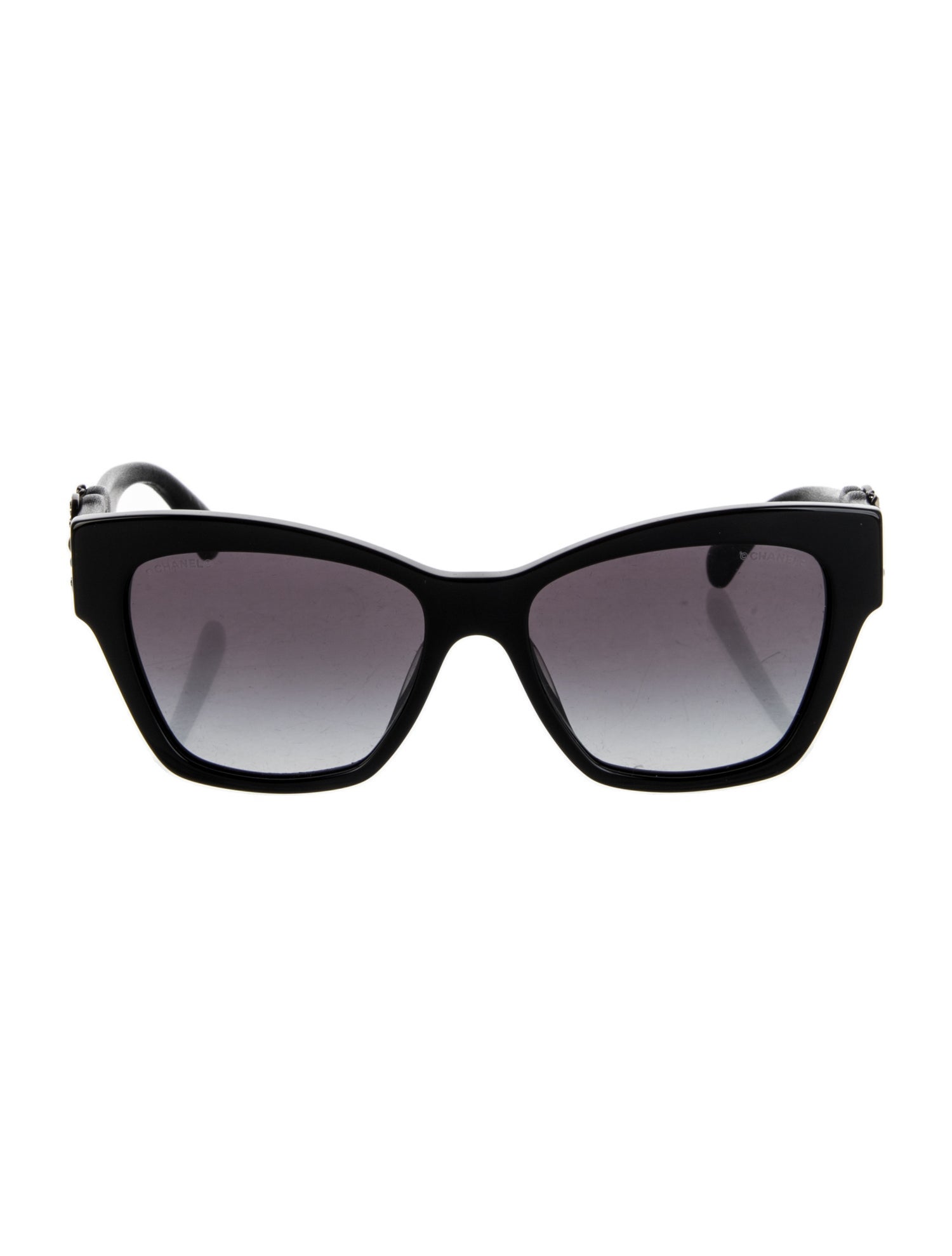Chanel Interlocking CC Logo Cat-Eye Sunglasses