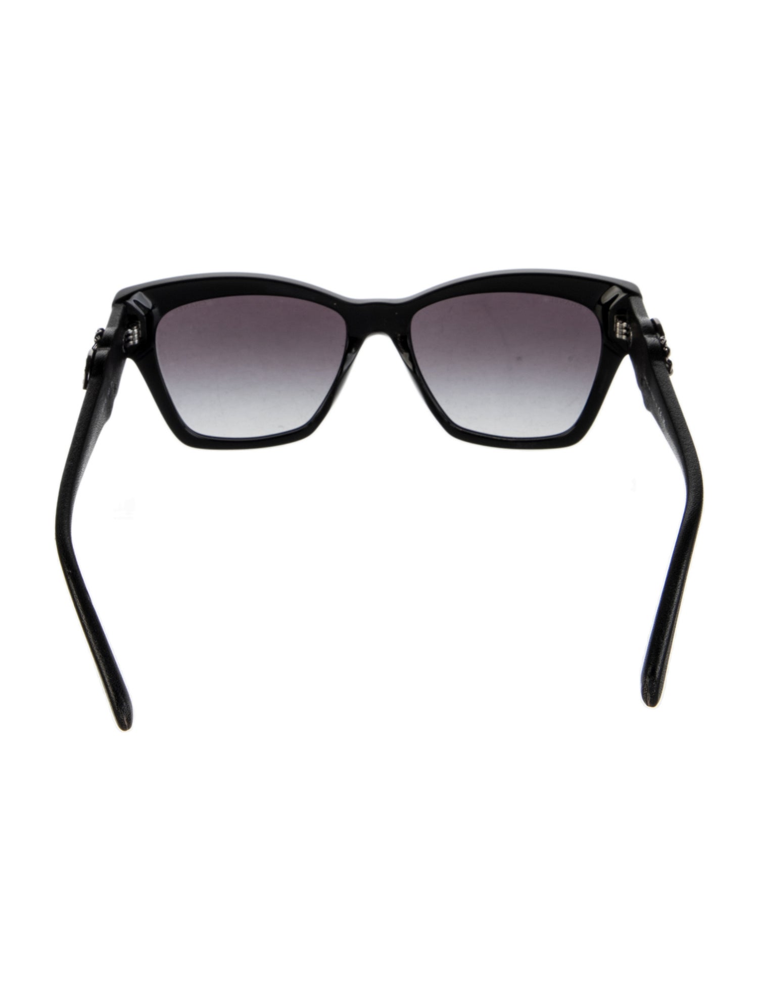 Chanel Interlocking CC Logo Cat-Eye Sunglasses