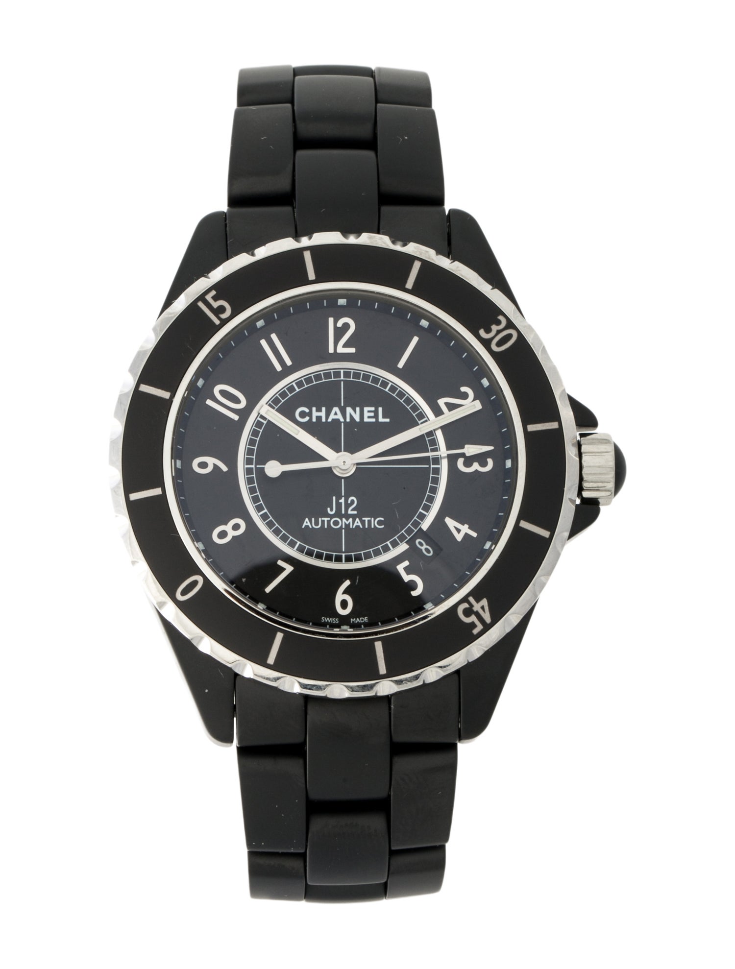 Chanel J12 Matte Black Watch