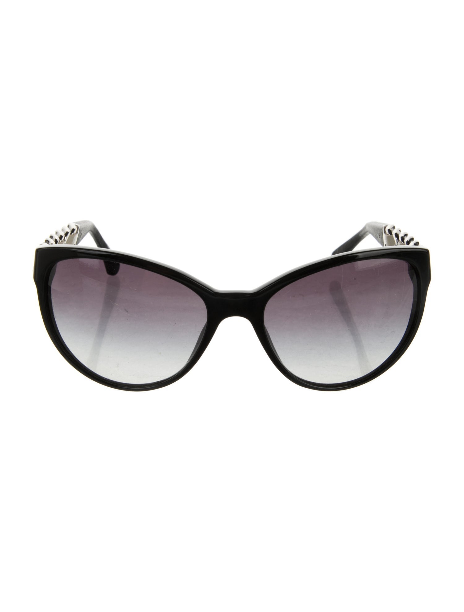 Chanel Interlocking CC Logo Cat-Eye Sunglasses