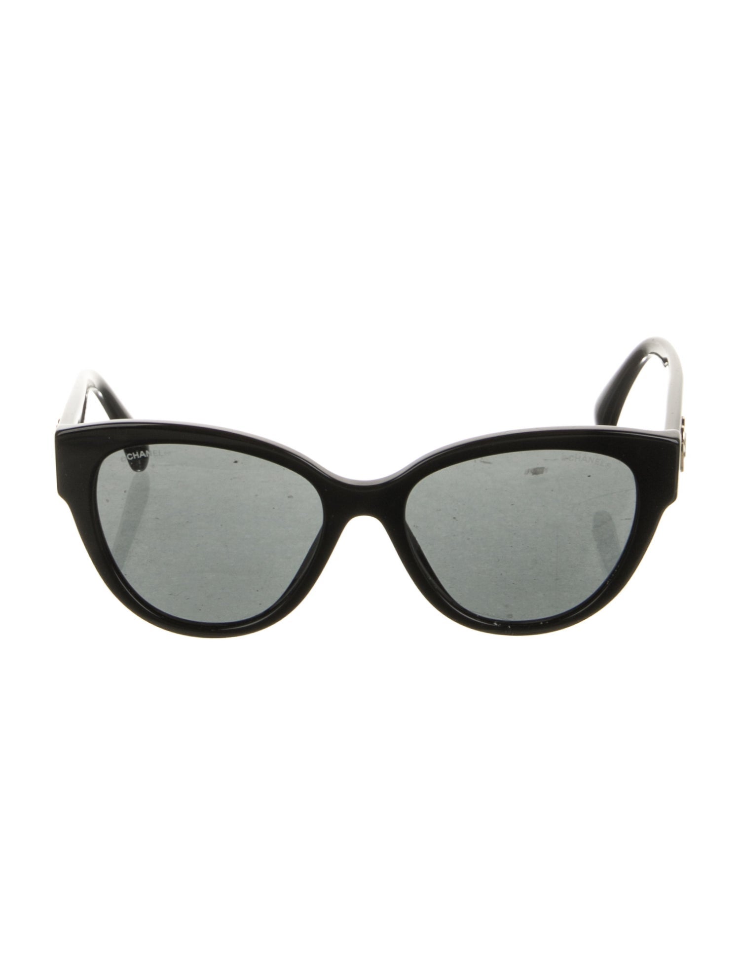 Chanel Interlocking CC Logo Cat-Eye Sunglasses