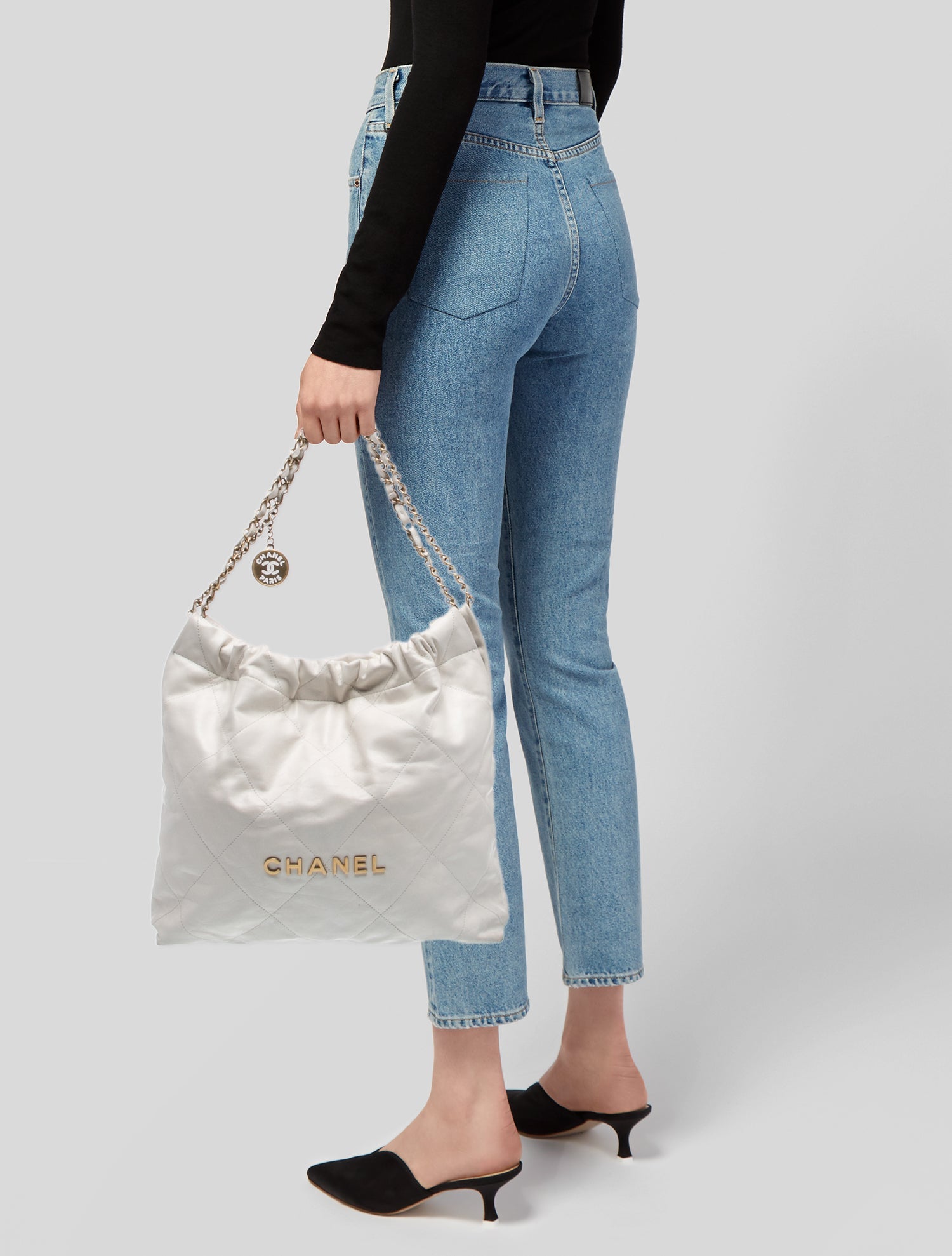 Chanel Quilted 22 Hobo w/Pouch