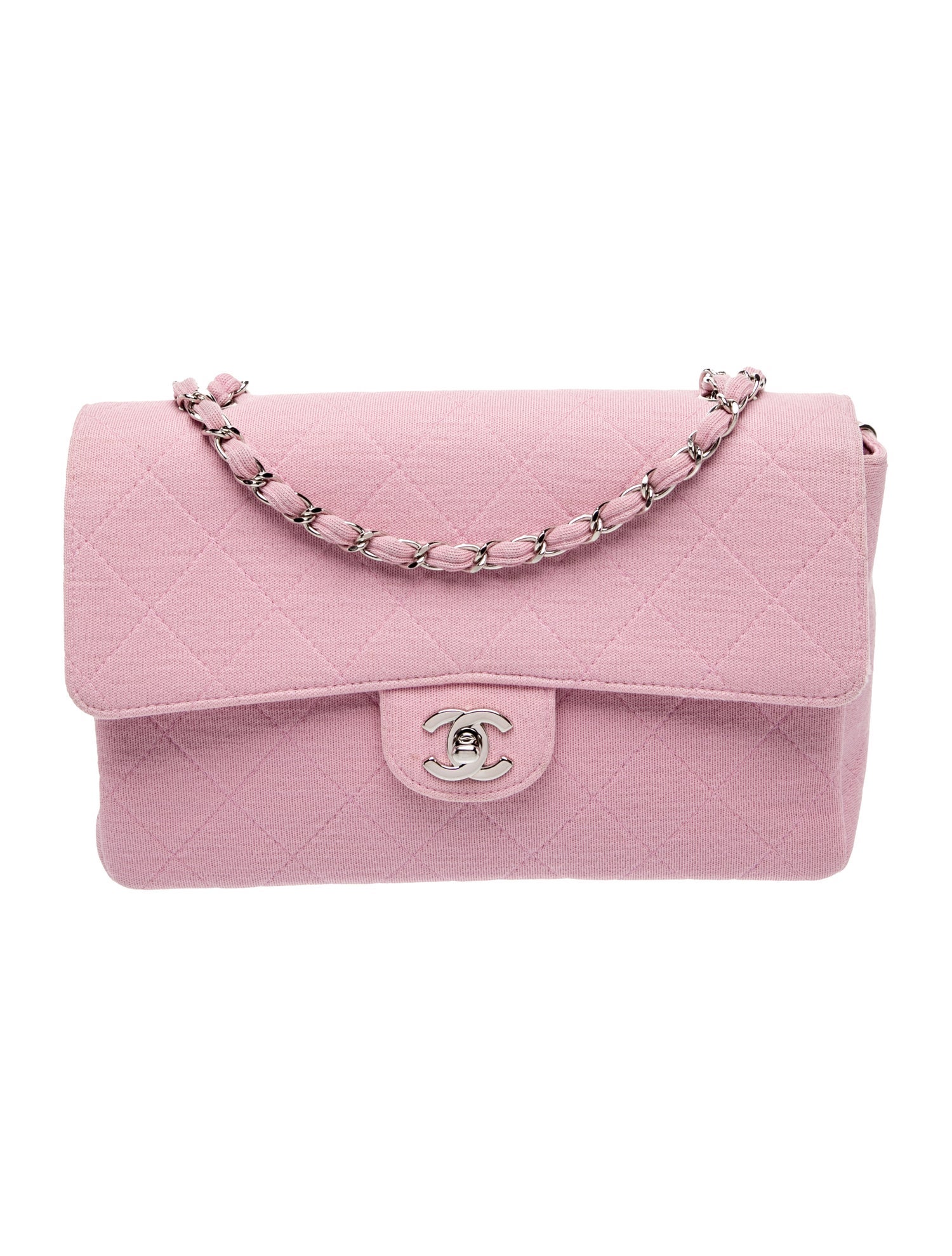 Chanel Medium Jersey Single Flap Bag