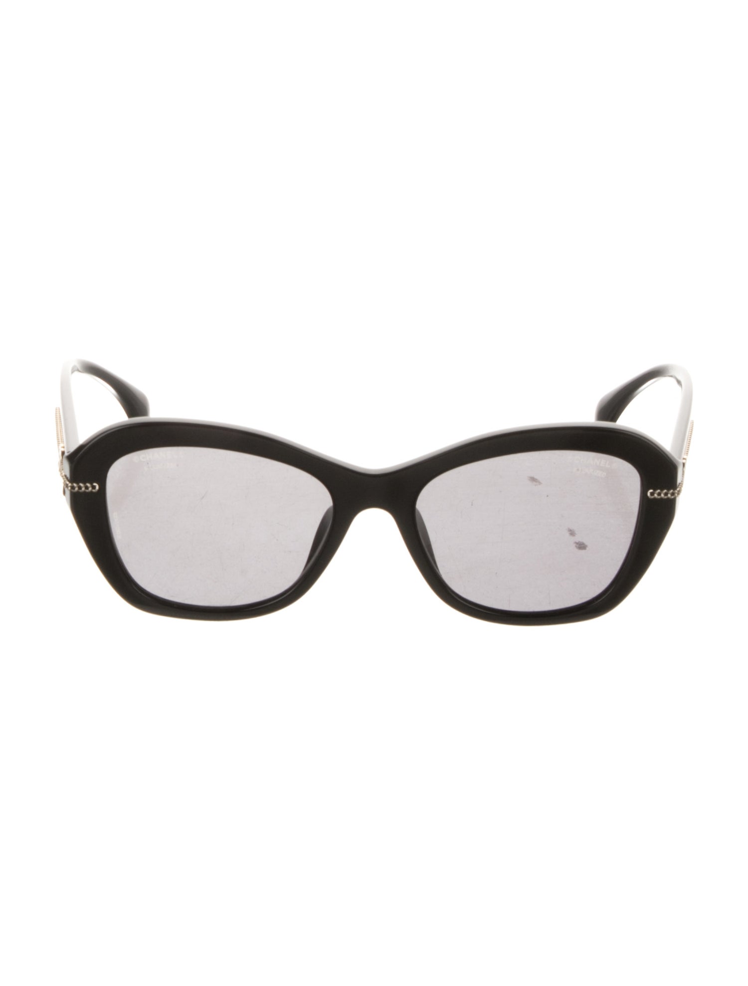 Chanel Interlocking CC Logo Cat-Eye Sunglasses
