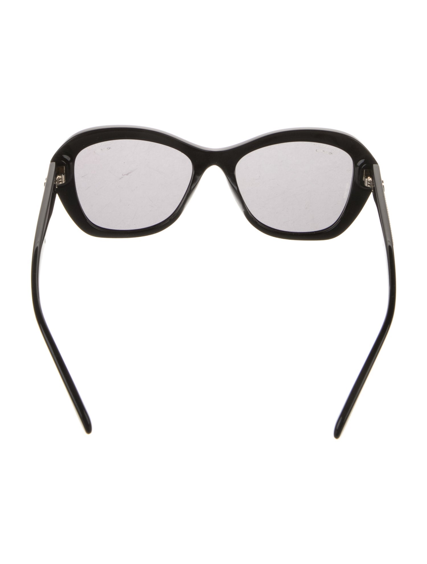 Chanel Interlocking CC Logo Cat-Eye Sunglasses