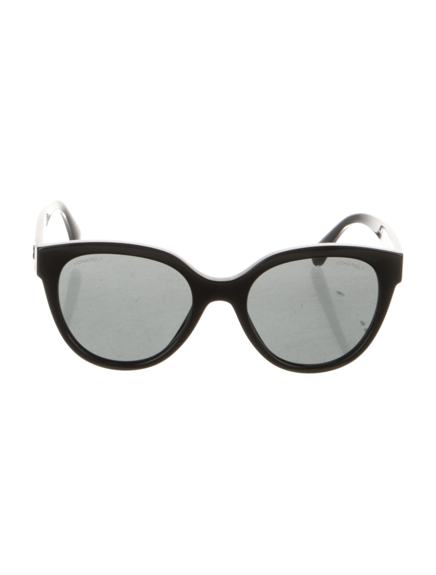 Chanel Interlocking CC Logo Cat-Eye Sunglasses