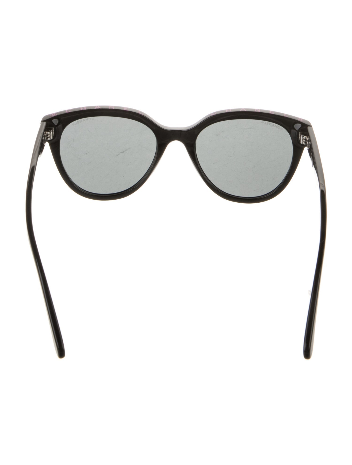 Chanel Interlocking CC Logo Cat-Eye Sunglasses