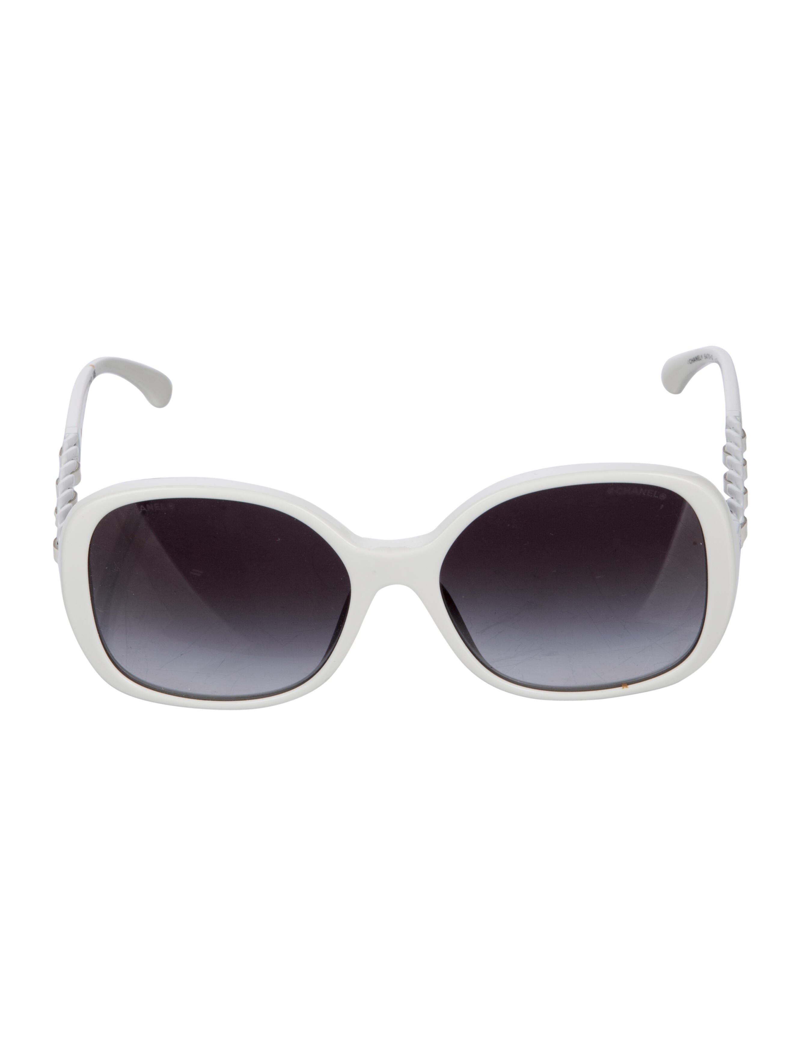 Chanel Interlocking CC Logo Oversize Sunglasses