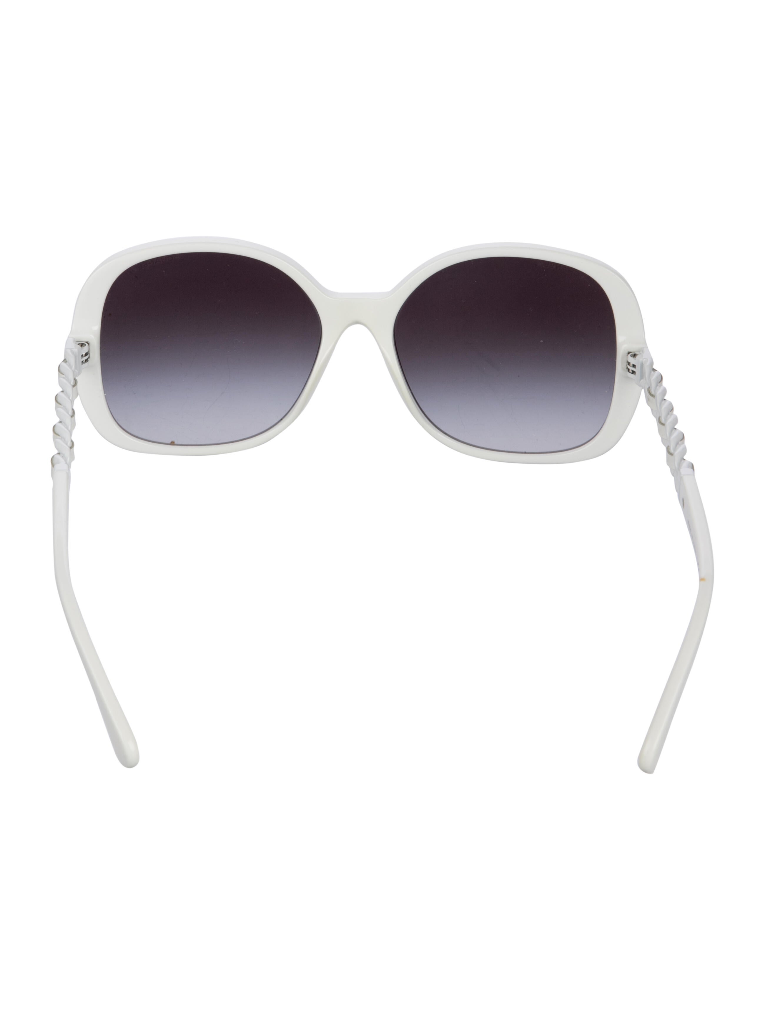 Chanel Interlocking CC Logo Oversize Sunglasses