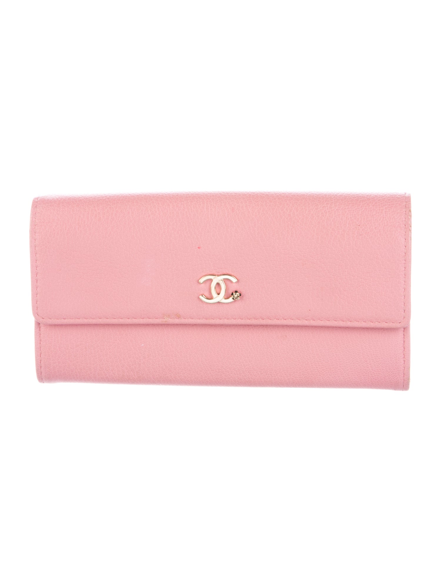 Chanel 2018-2019 Interlocking CC Logo Continental Wallet