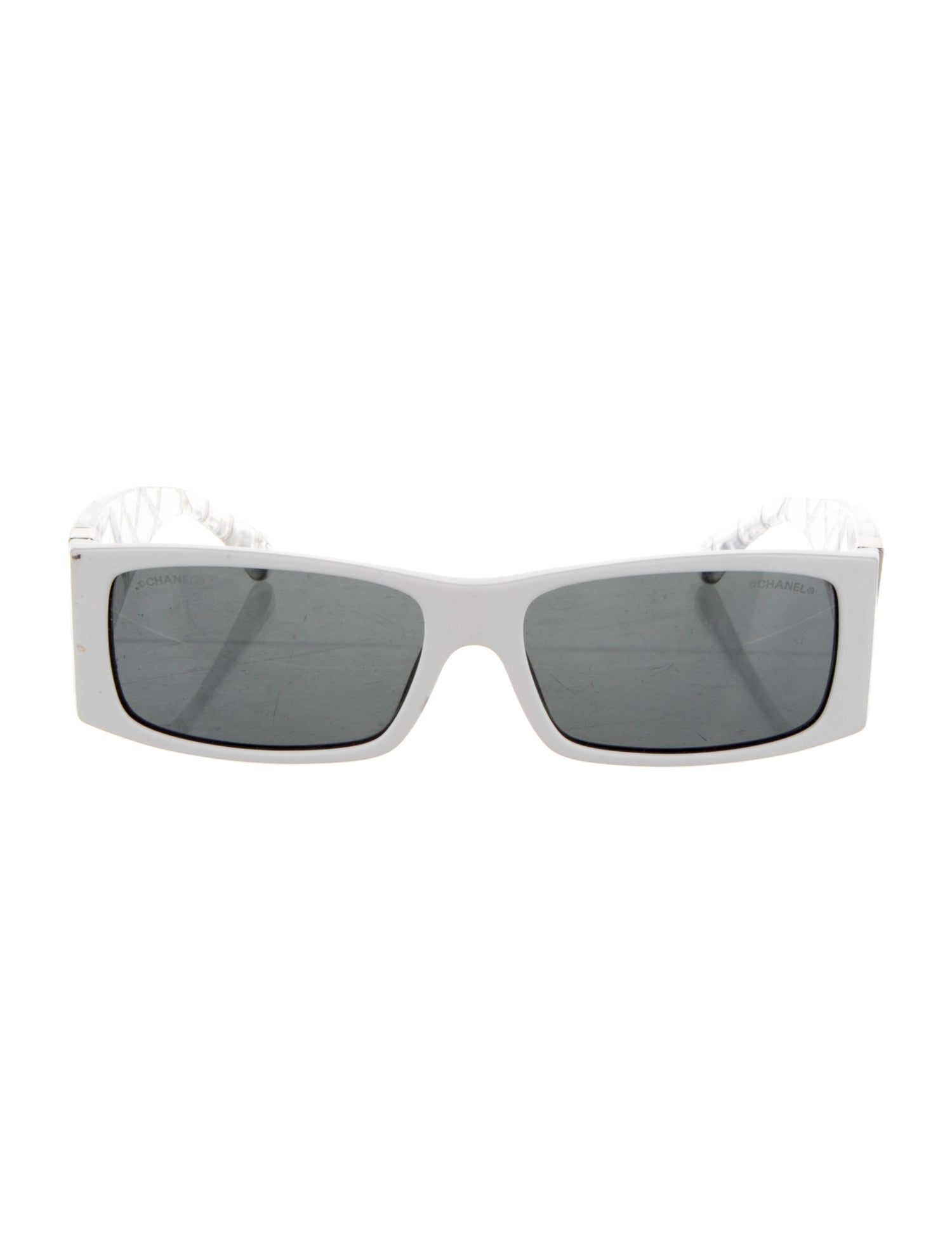 Chanel Interlocking CC Logo Square Sunglasses