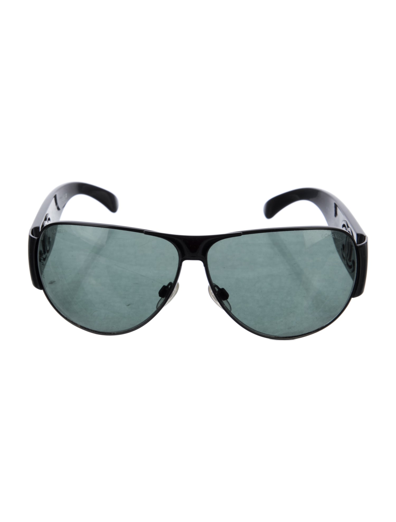 Chanel Interlocking CC Logo Aviator Sunglasses