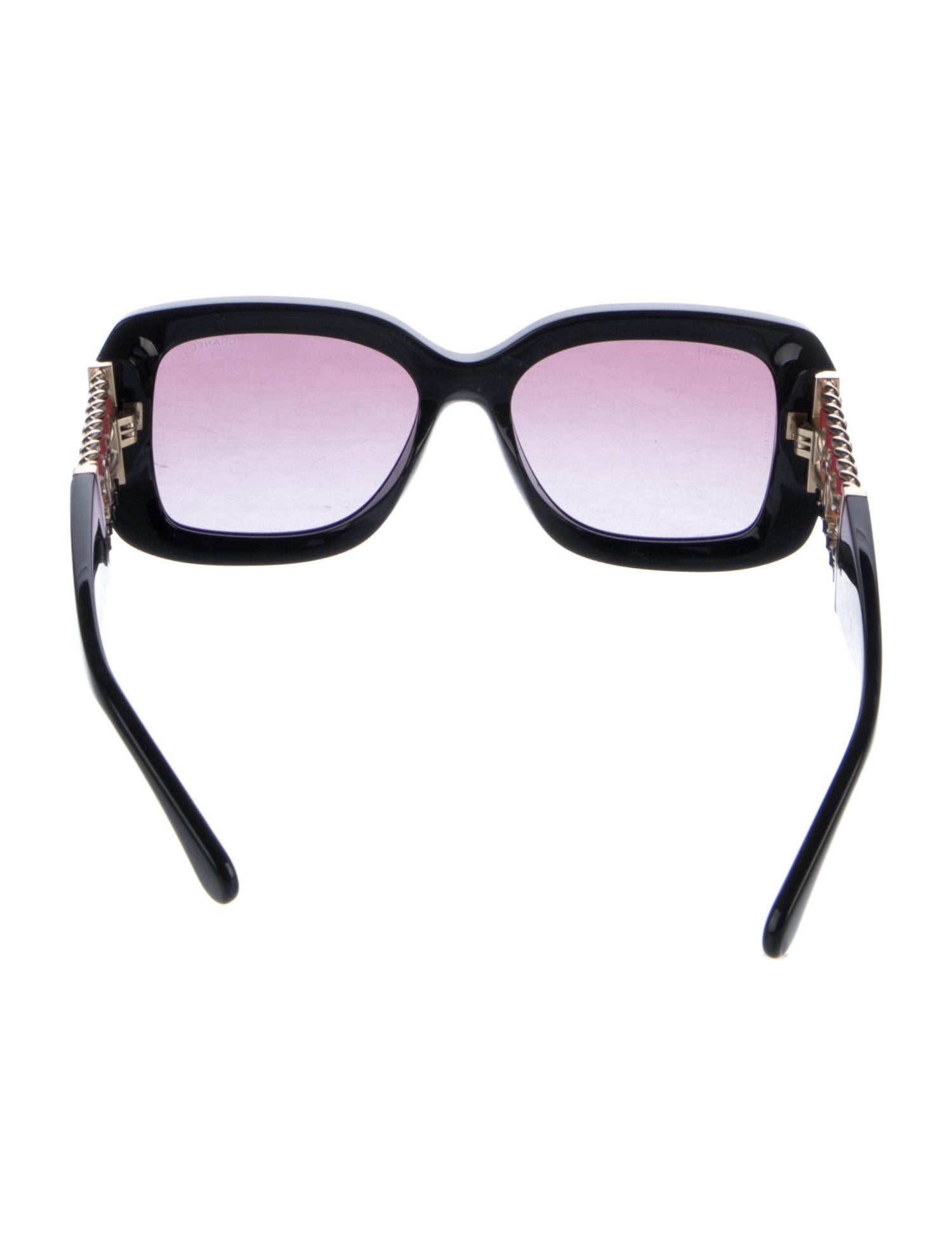 Chanel Interlocking CC Logo Oversize Sunglasses