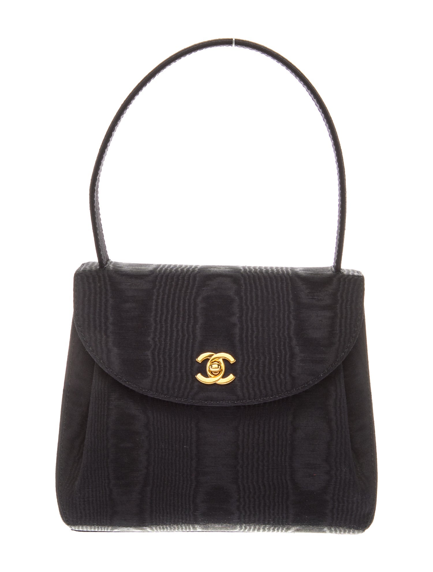 Chanel Vintage Moiré Mini Kelly Bag