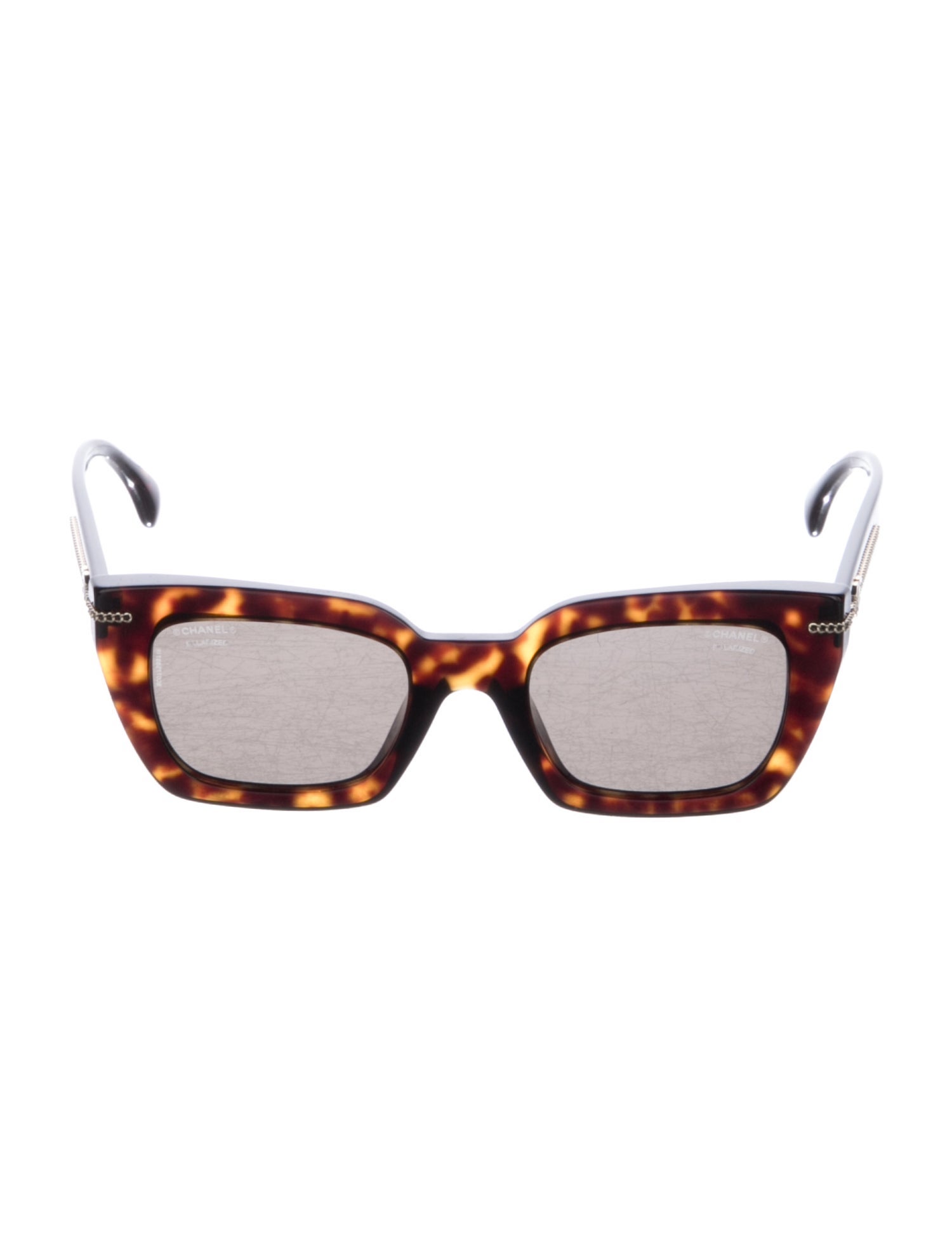 Chanel Interlocking CC Logo Square Sunglasses